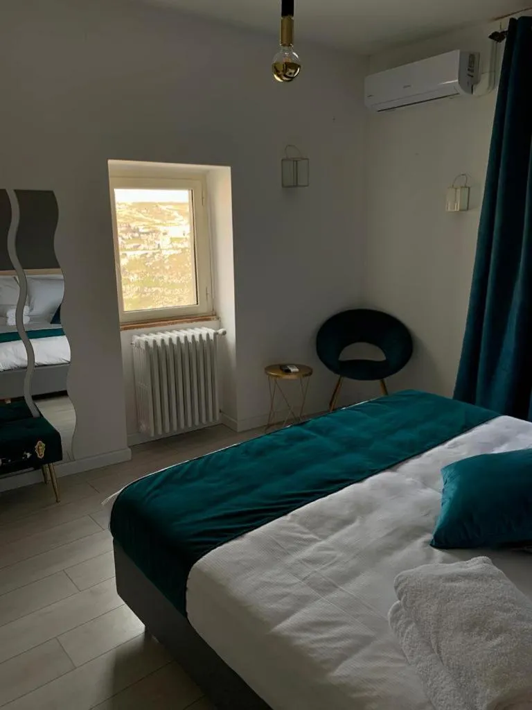 Bed in Slow Living B&B
