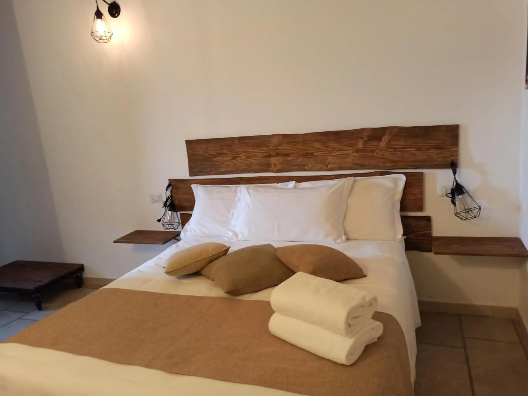 Bed in Slow Living B&B