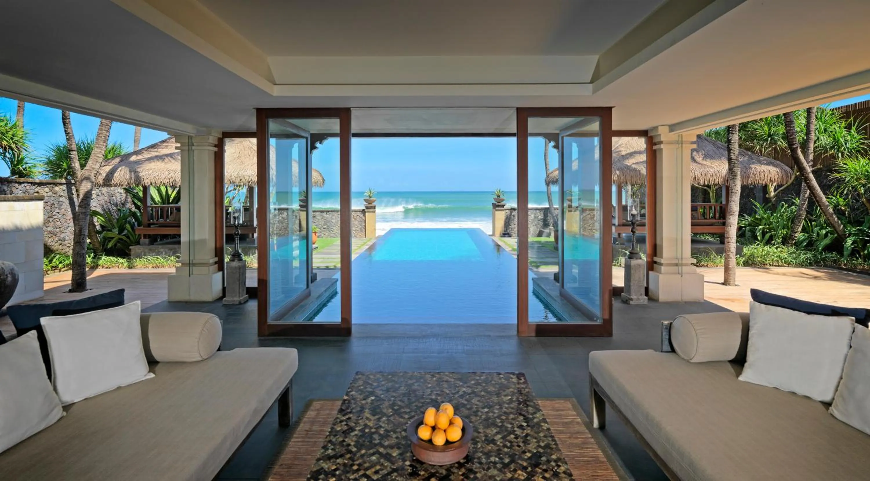 Living room in The Legian Seminyak, Bali