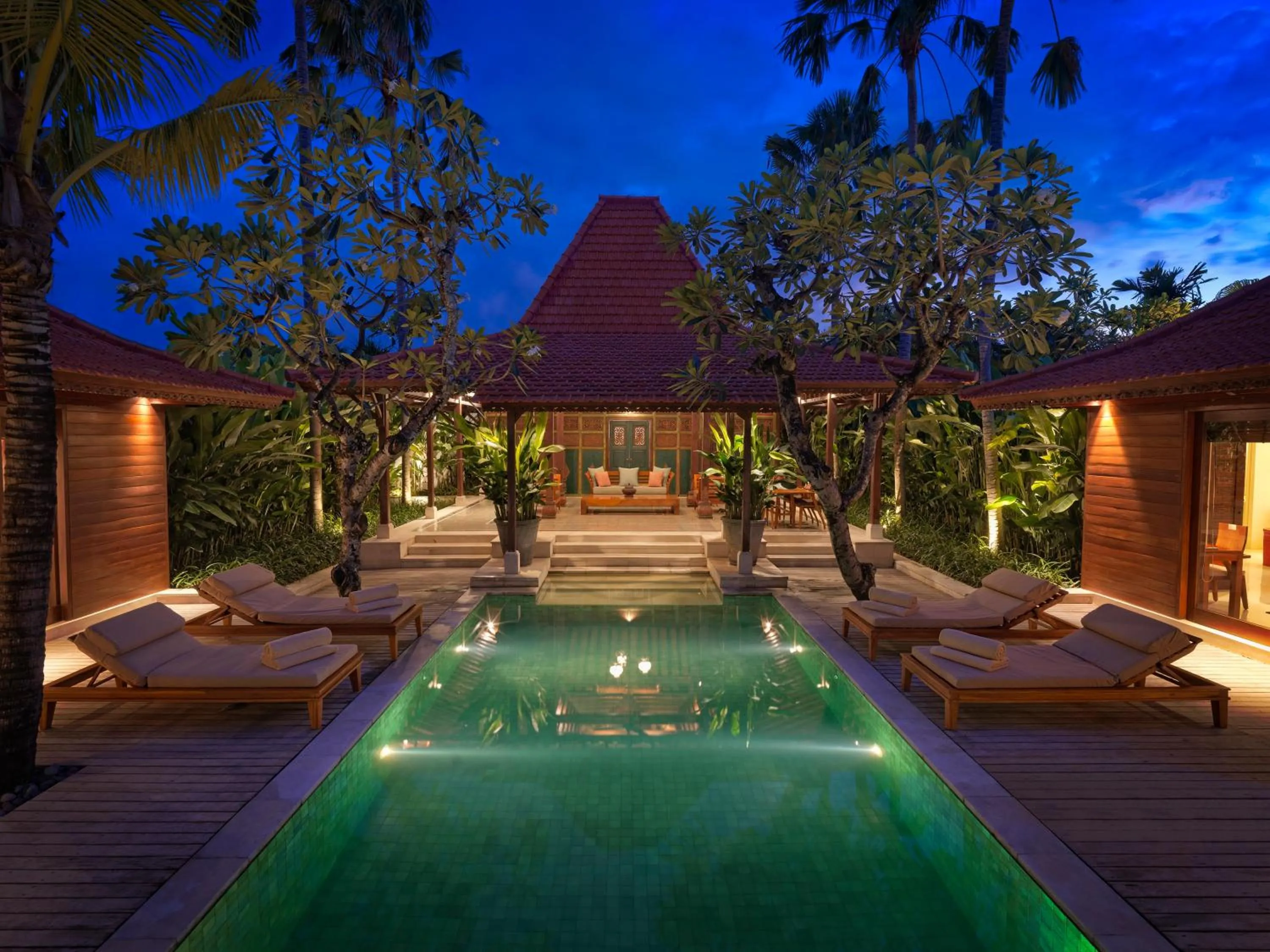 Swimming pool in The Legian Seminyak, Bali