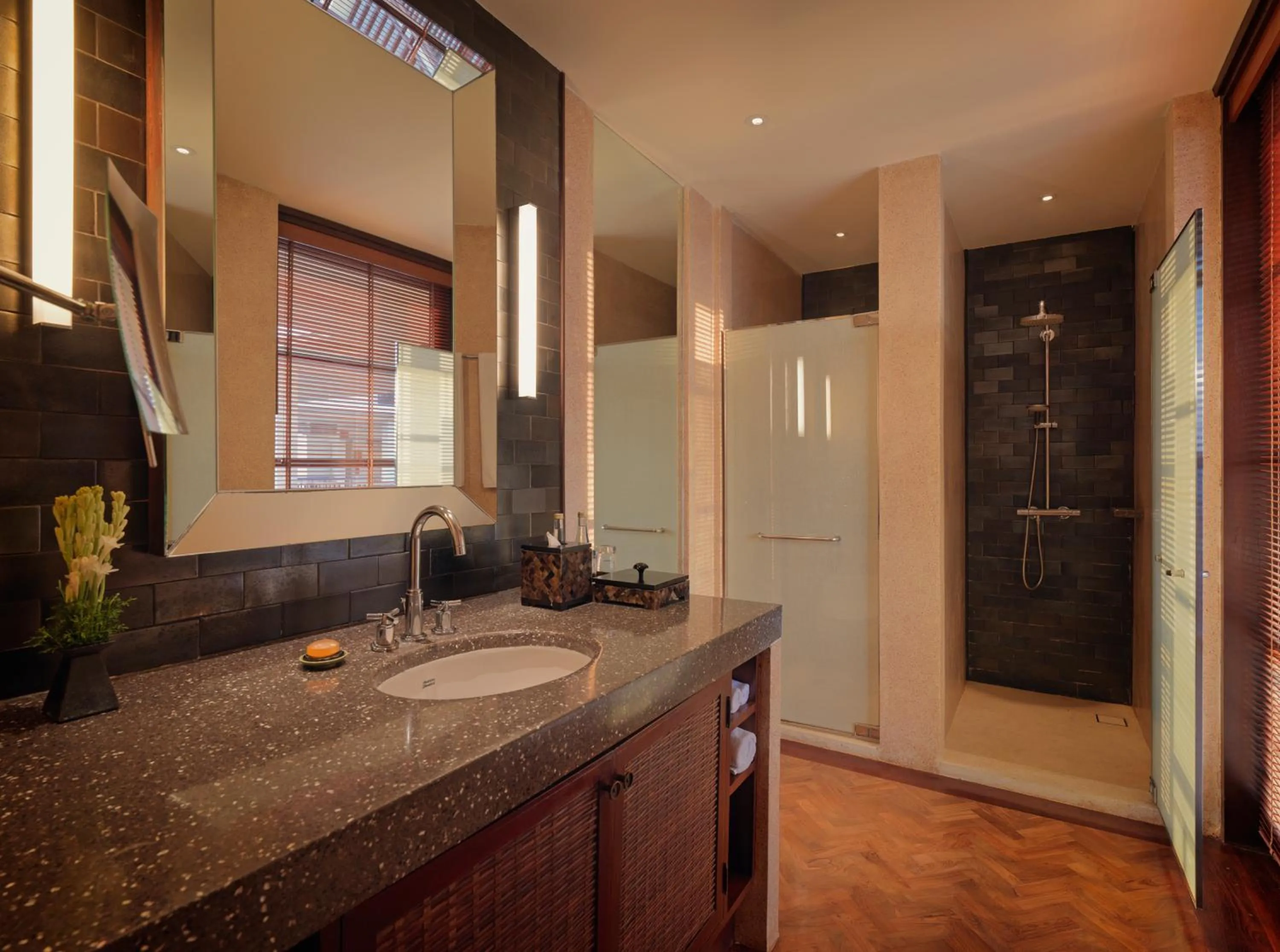 Shower in The Legian Seminyak, Bali