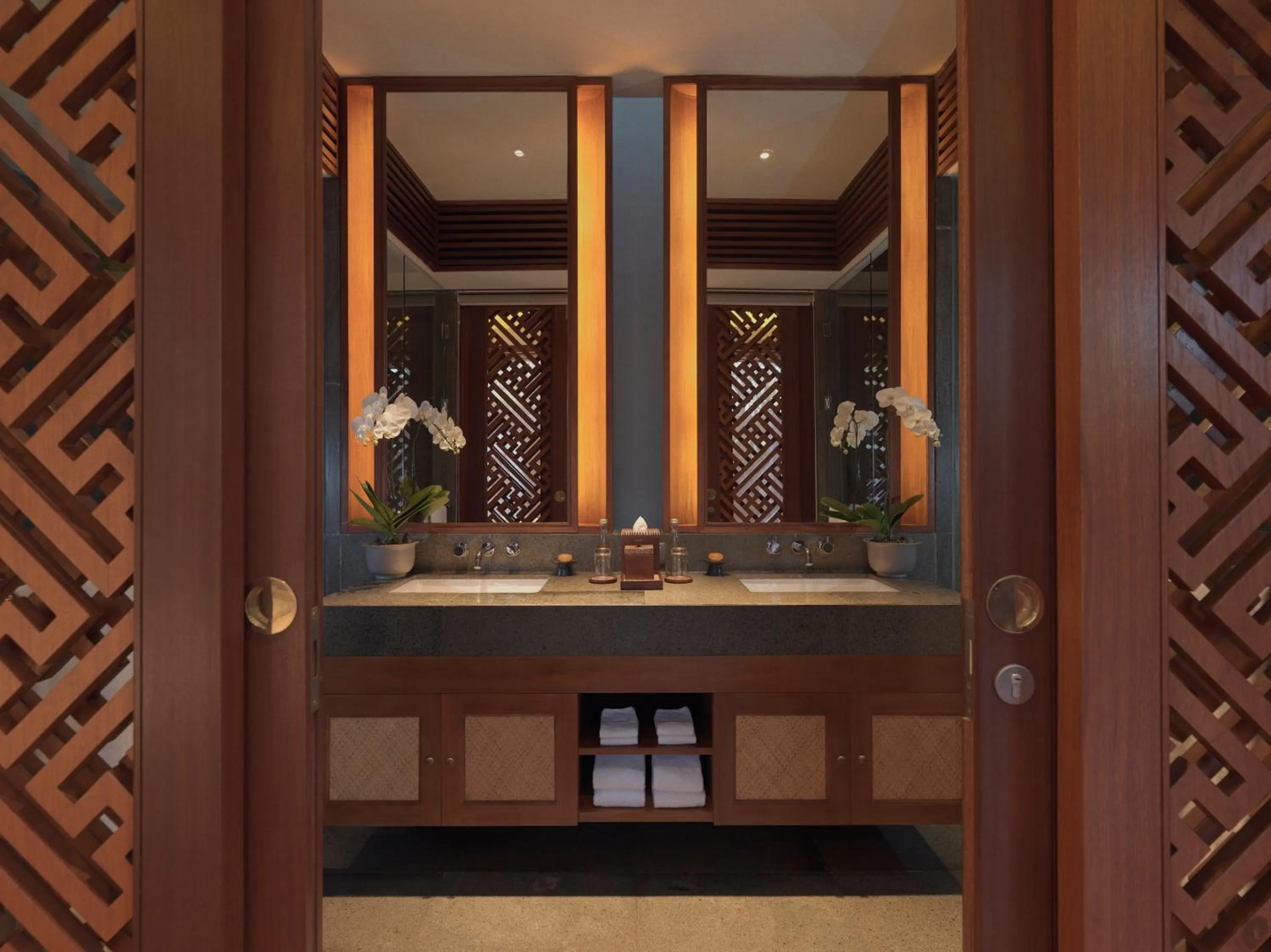 Bathroom in The Legian Seminyak, Bali