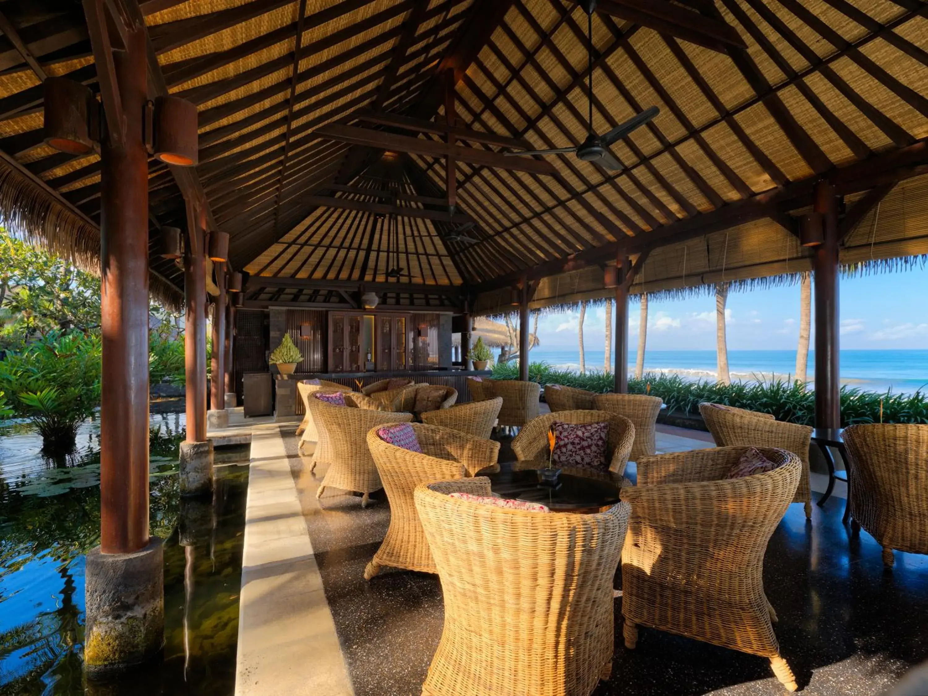 Lounge or bar in The Legian Seminyak, Bali Lounge or bar in The Legian Seminyak, Bali