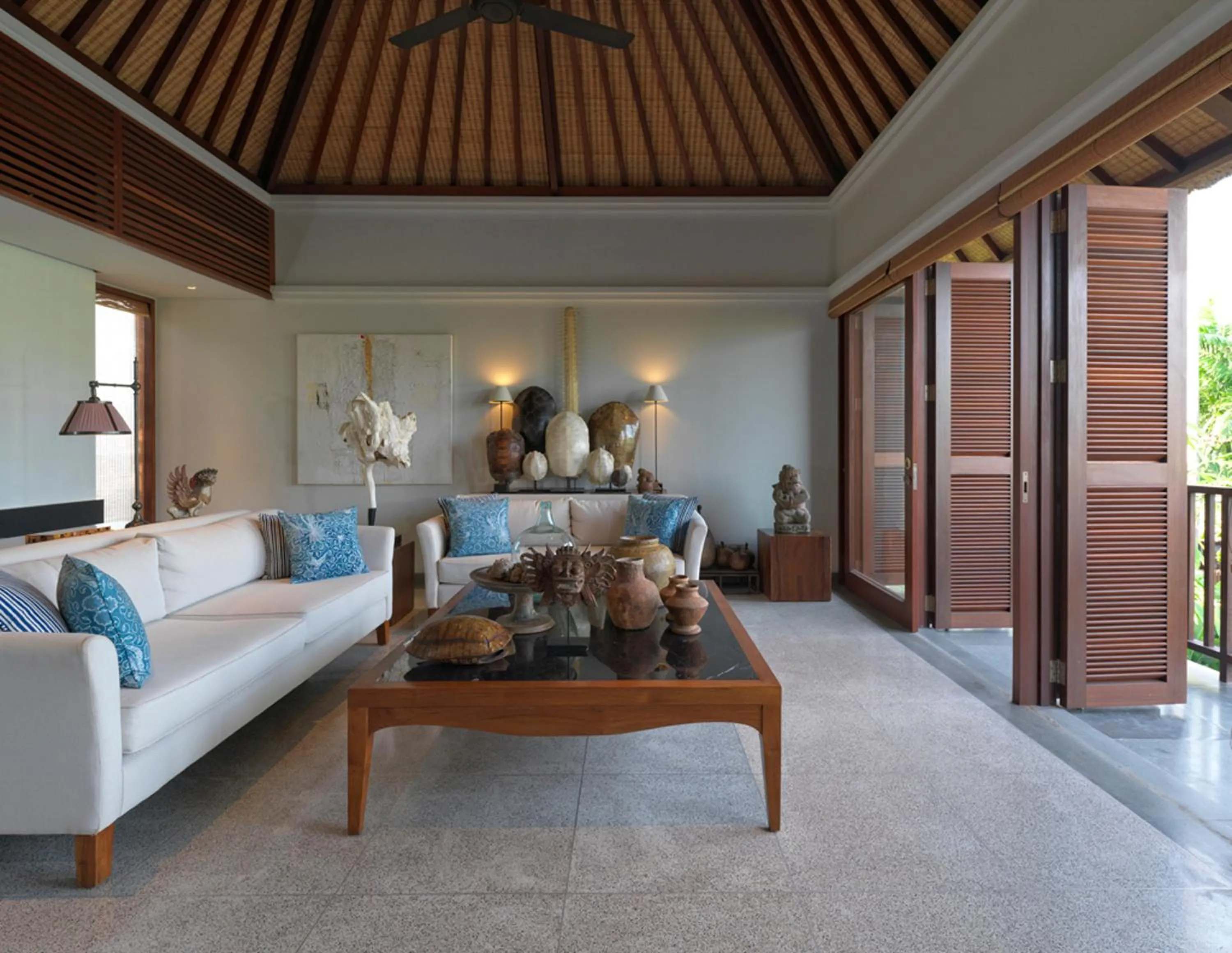 Living room in The Legian Seminyak, Bali