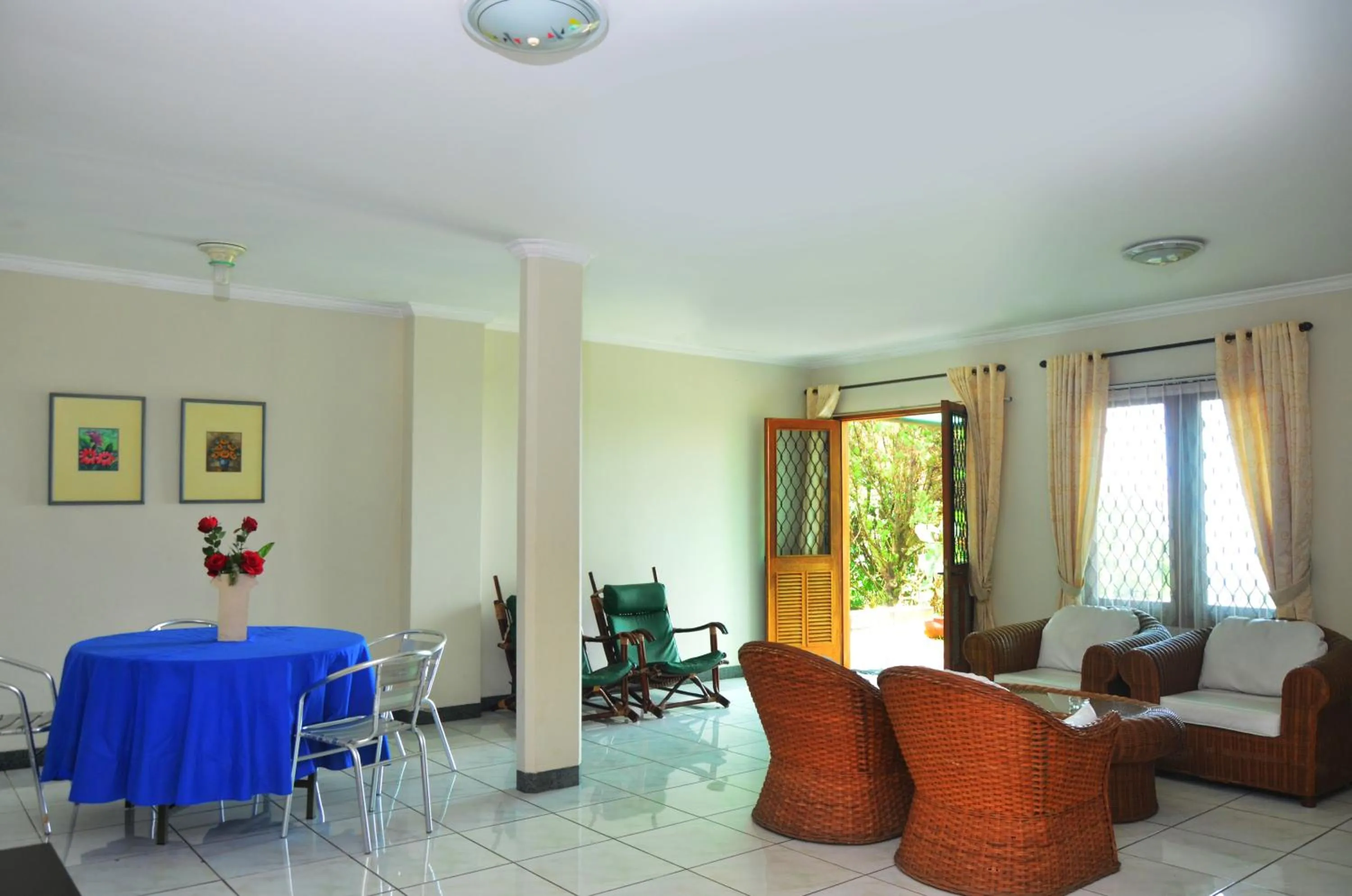 Living room in Villa Buenavista Puncak
