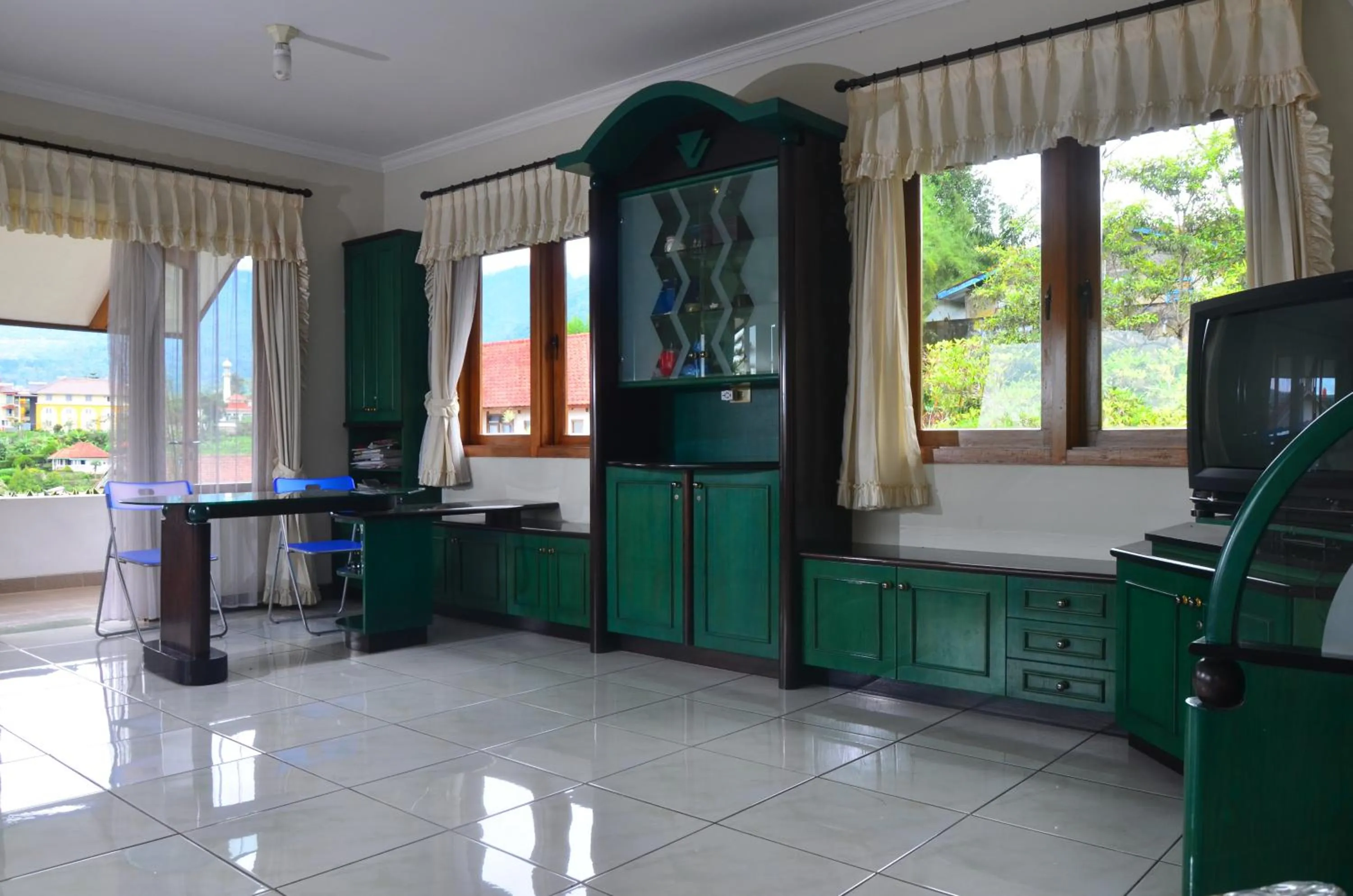 Living room in Villa Buenavista Puncak
