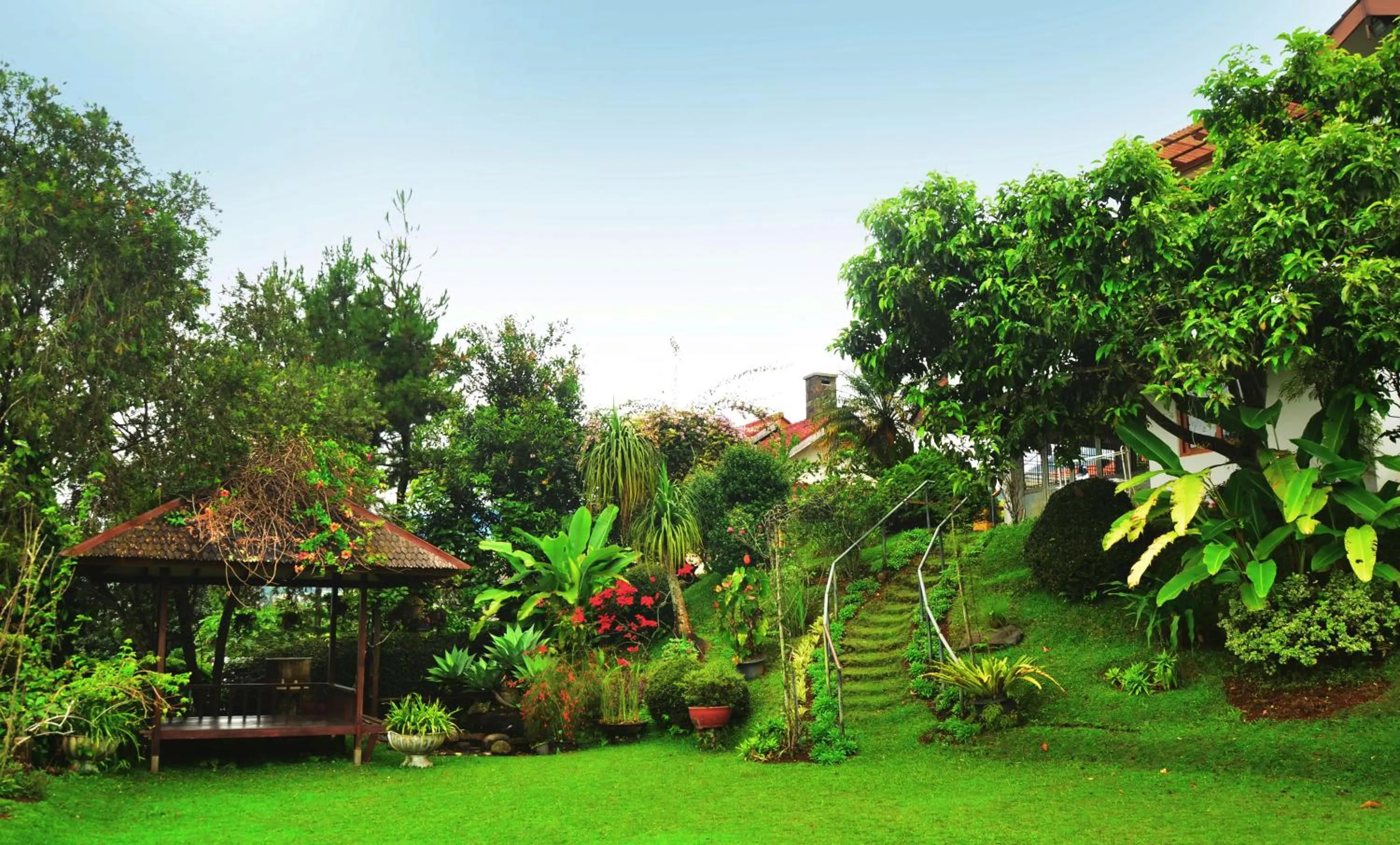 Garden in Villa Buenavista Puncak