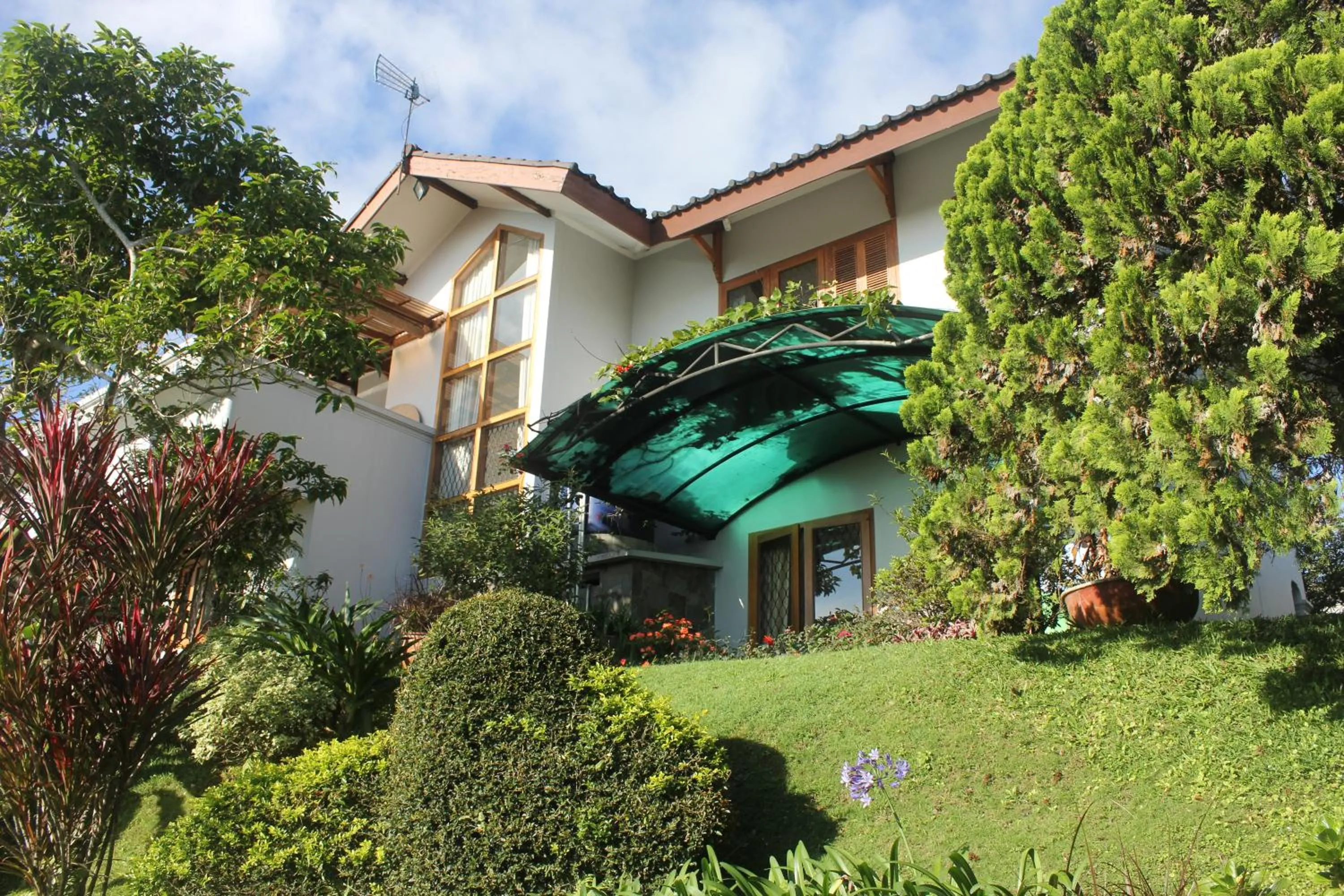 Balcony/Terrace in Villa Buenavista Puncak