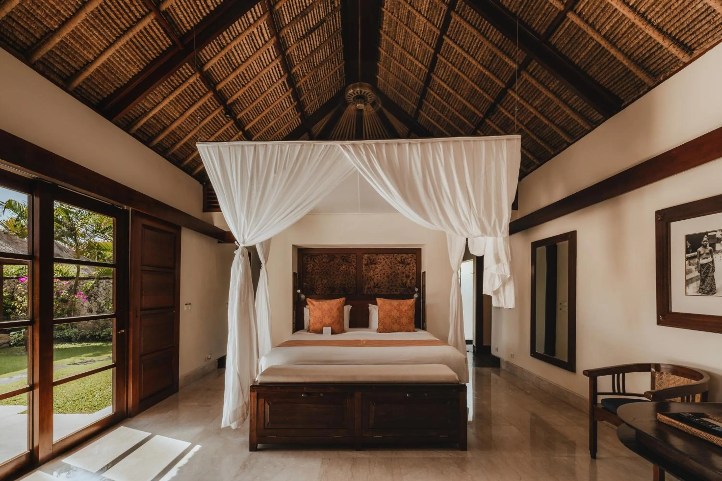 Bed in Jimbaran Puri, A Belmond Hotel, Bali