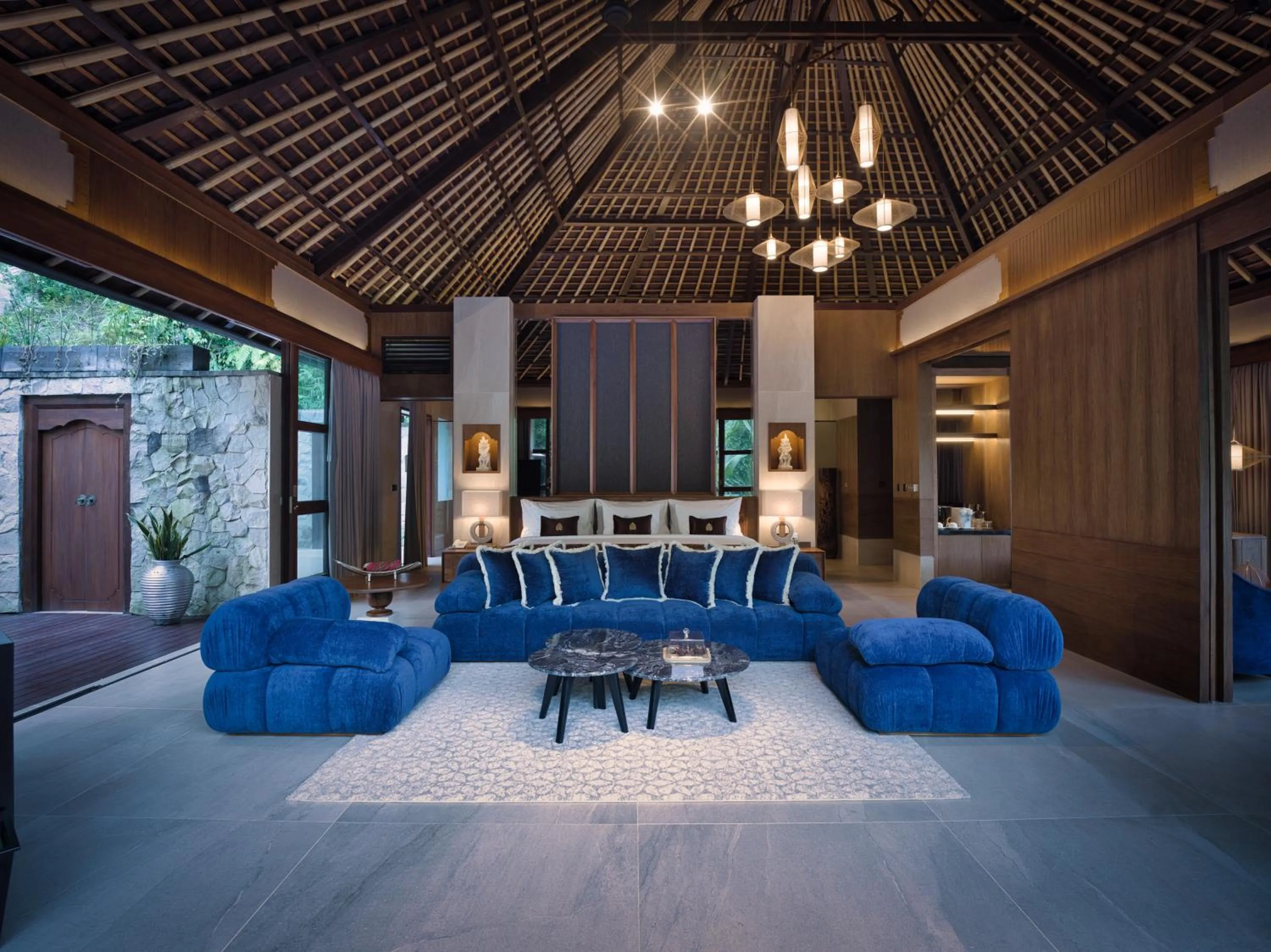 Bedroom in Hanging Gardens of Bali