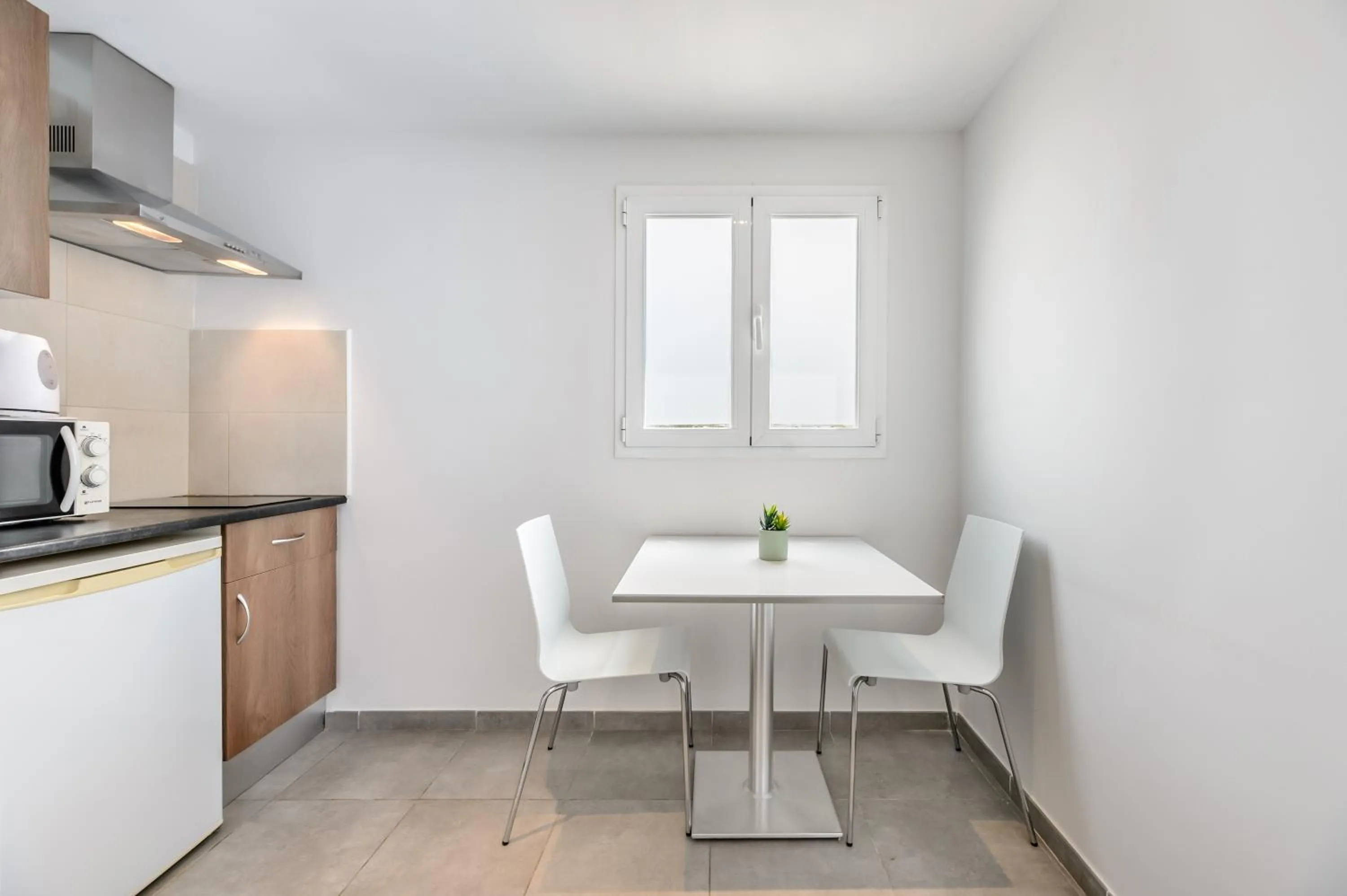 Kitchen or kitchenette in Aparthotel Vibra Club Maritim