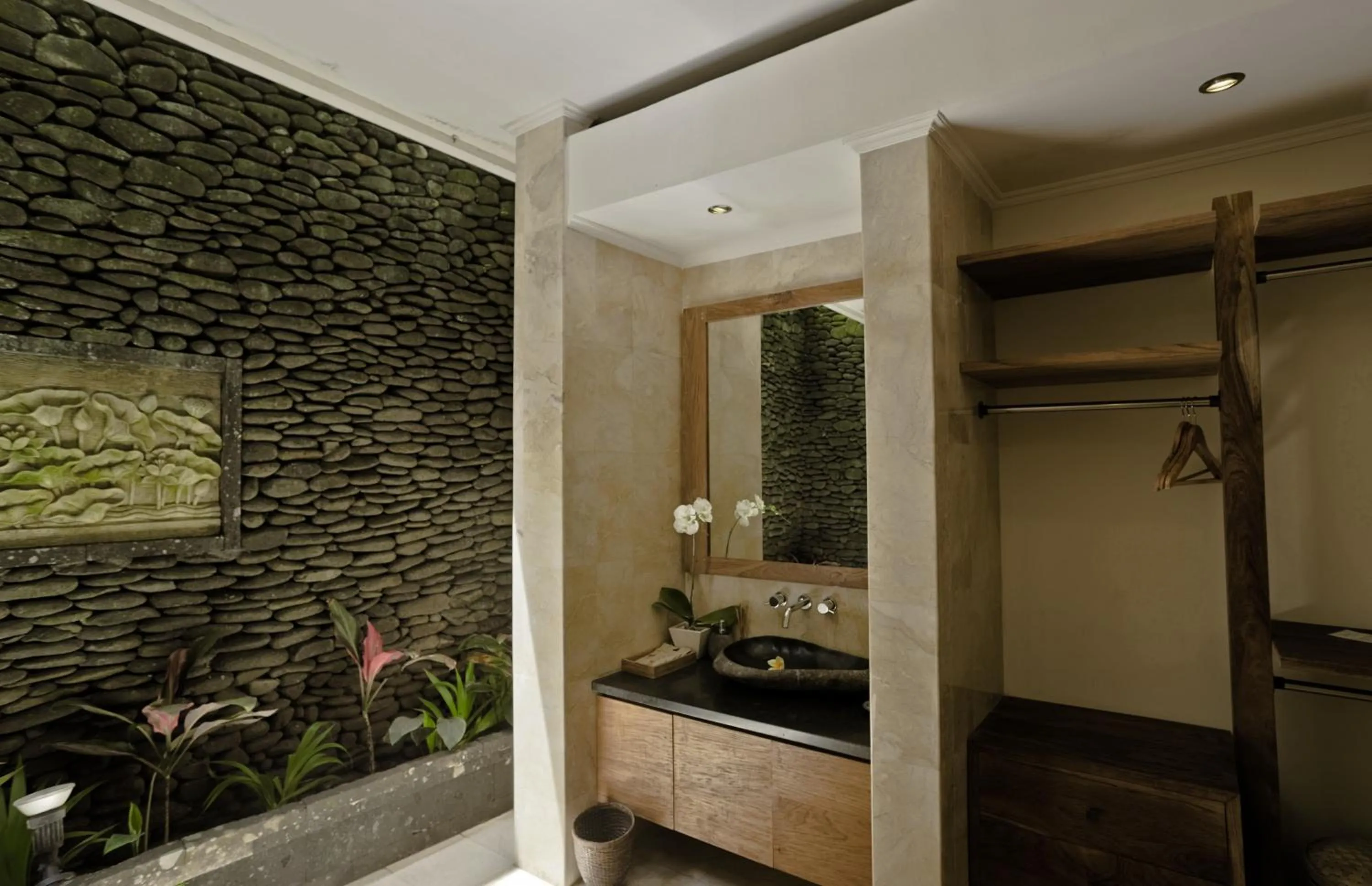 Shower in Sri Ratih Cottages, CHSE Certified