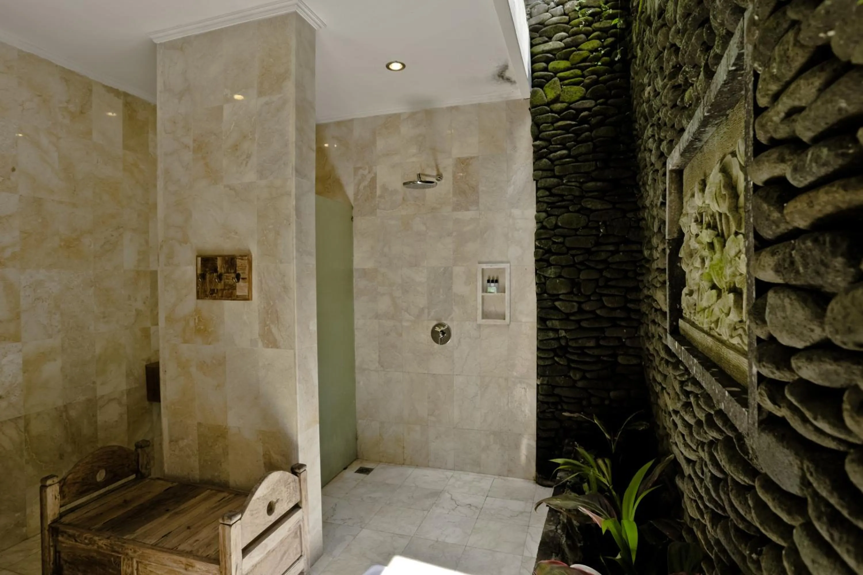 Shower in Sri Ratih Cottages, CHSE Certified