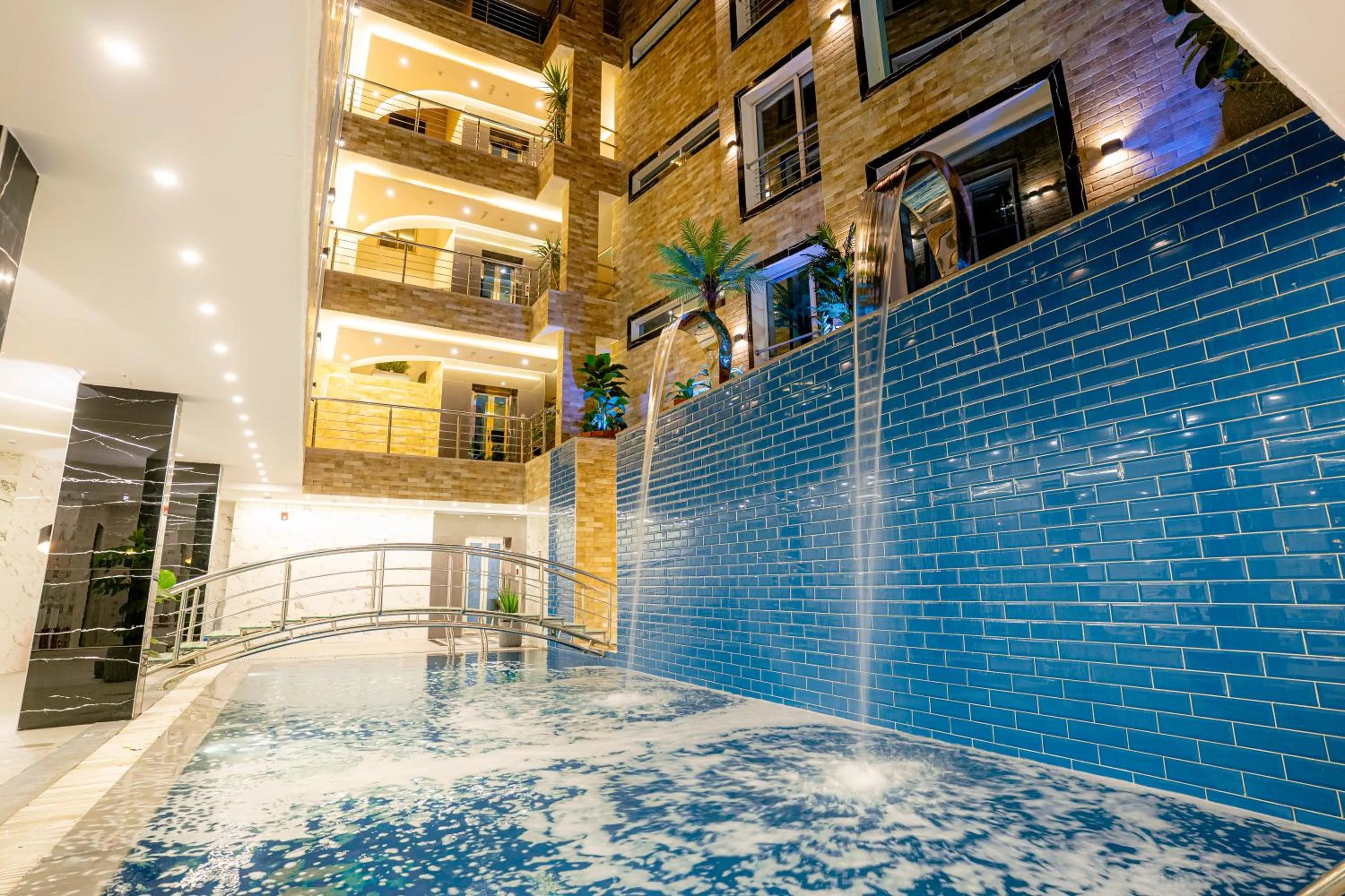 Pool view in P Quattro Relax Hotel