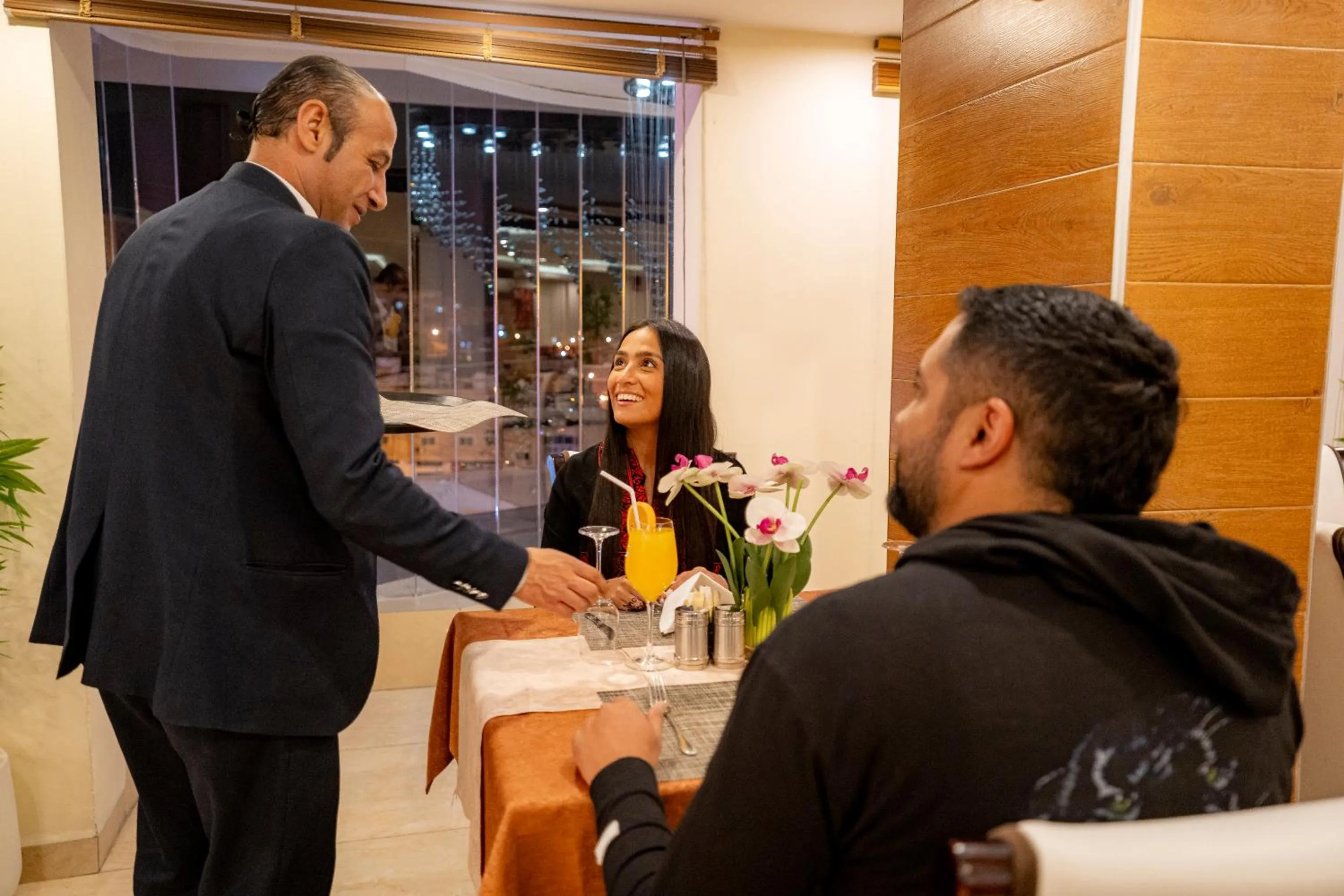 Restaurant/places to eat in P Quattro Relax Hotel