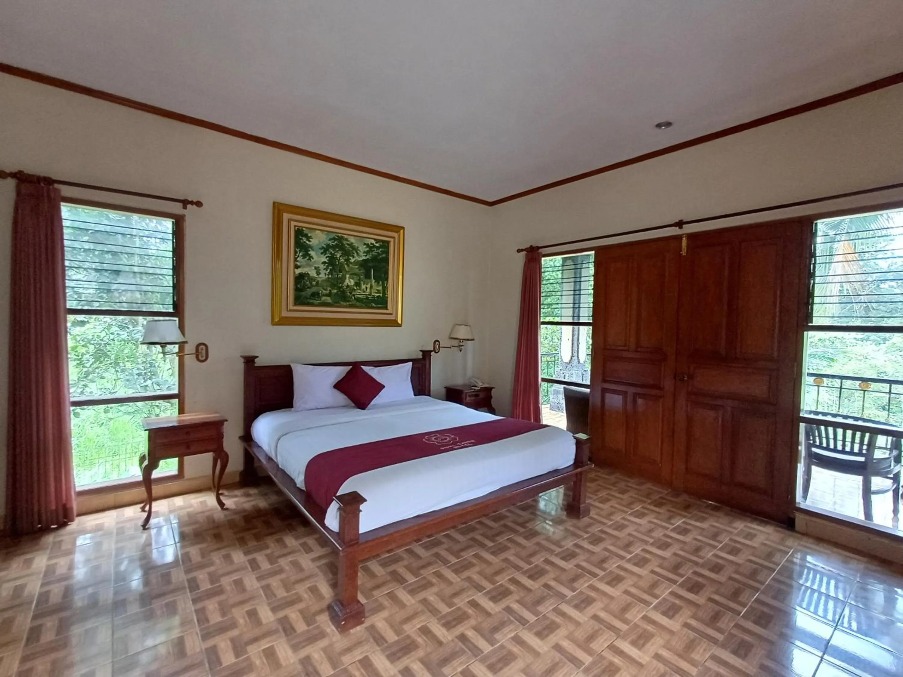 Bedroom, Bed in Puri Saron Hotel Madangan - Gianyar