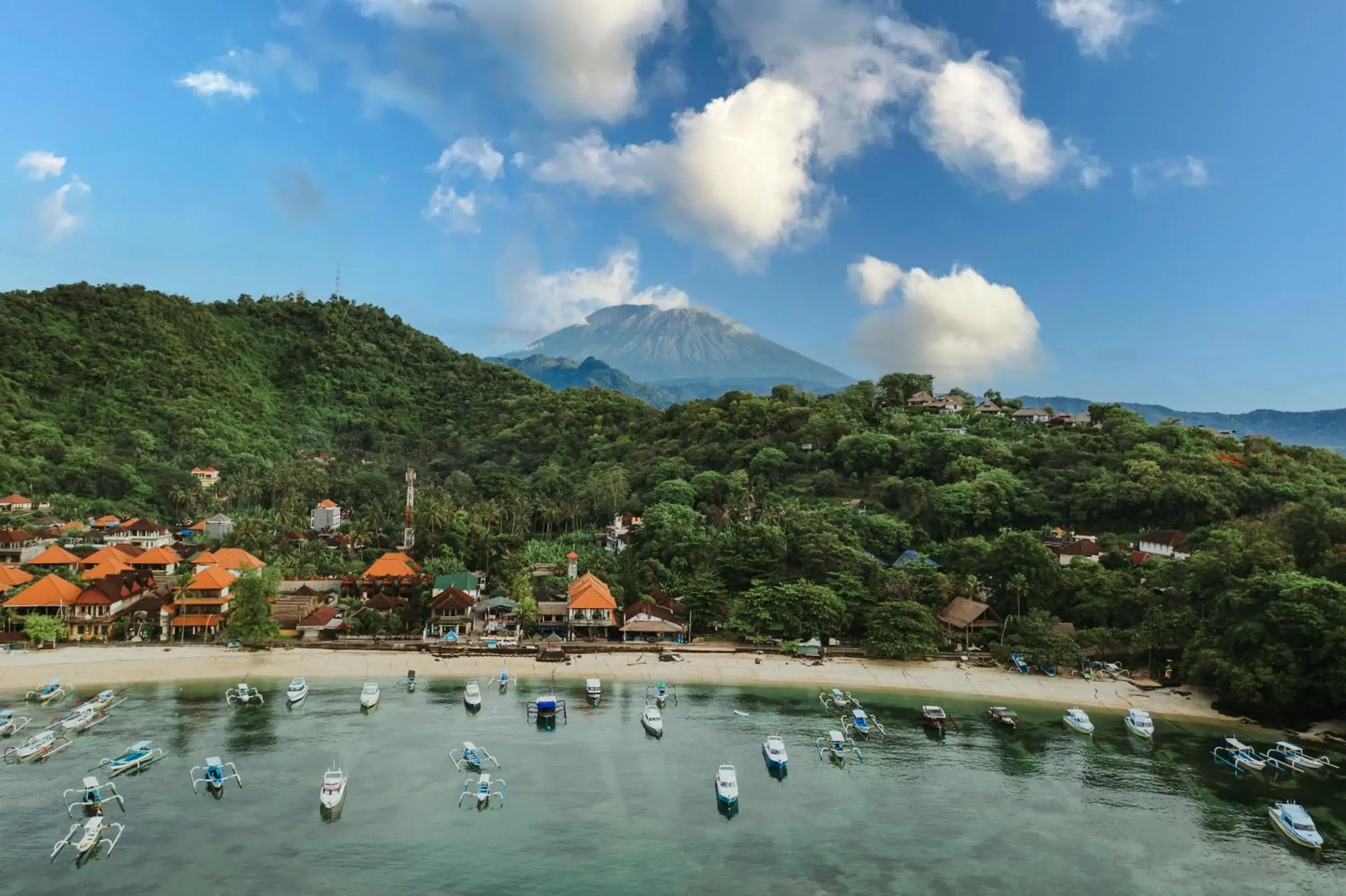 Natural landscape in Absolute Scuba Bali Dive Resort Natural landscape in Absolute Scuba Bali Dive Resort