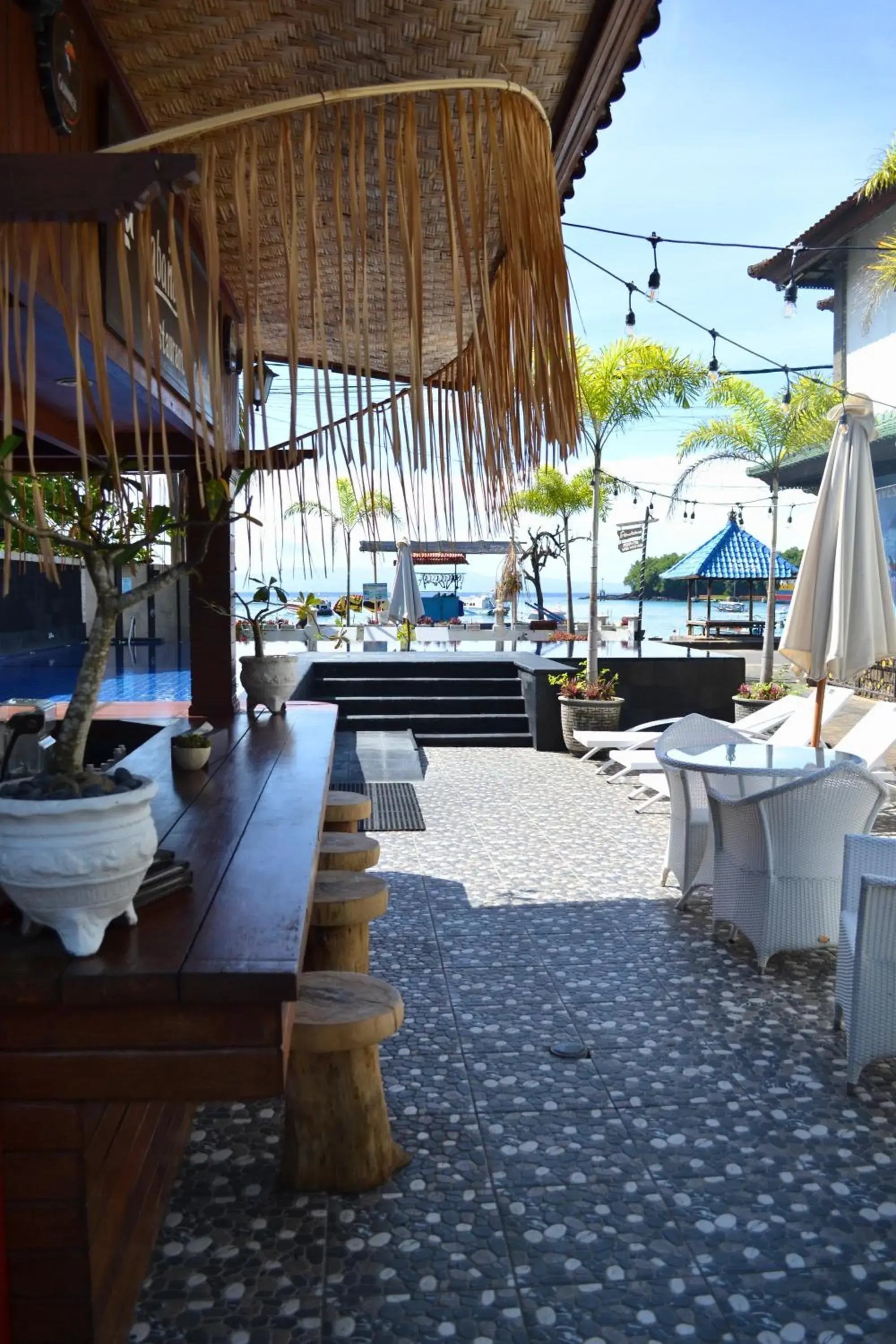 Restaurant/places to eat in Absolute Scuba Bali Dive Resort Restaurant/places to eat in Absolute Scuba Bali Dive Resort