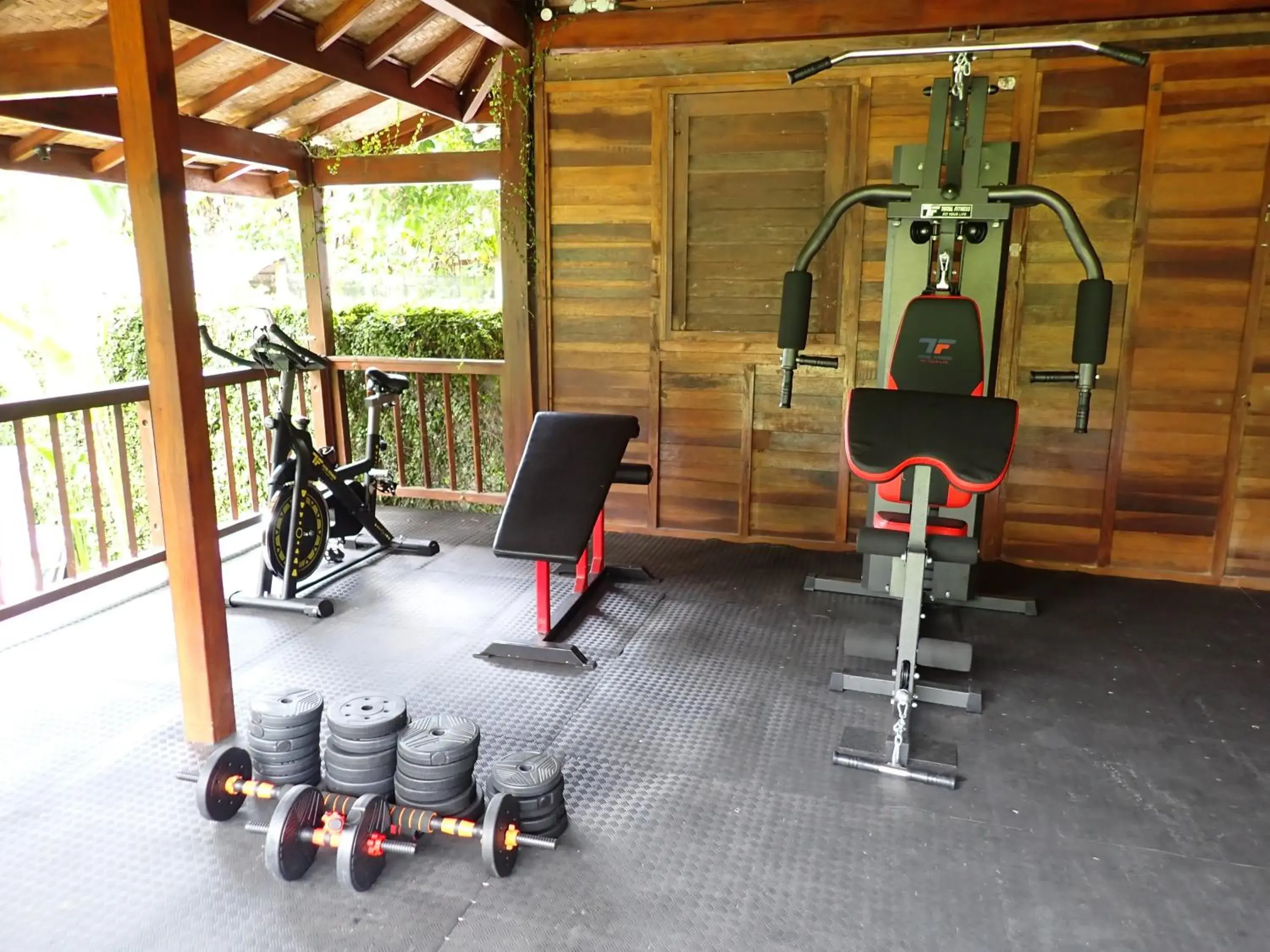 Fitness centre/facilities in Absolute Scuba Bali Dive Resort Fitness centre/facilities in Absolute Scuba Bali Dive Resort