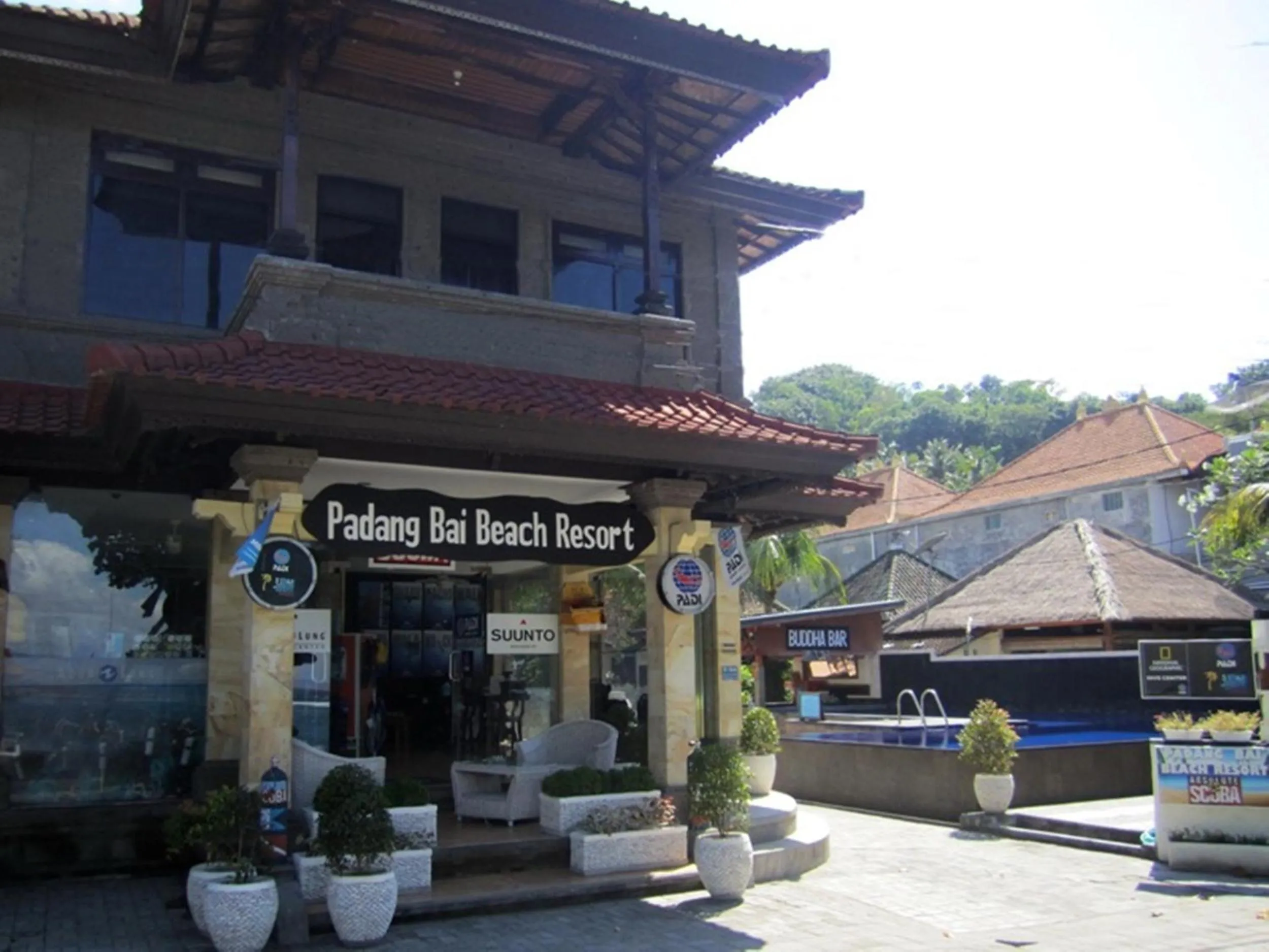 Property building in Absolute Scuba Bali Dive Resort