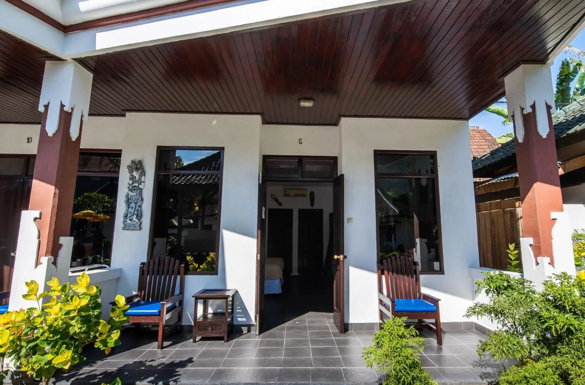 Facade/entrance in Absolute Scuba Bali Dive Resort
