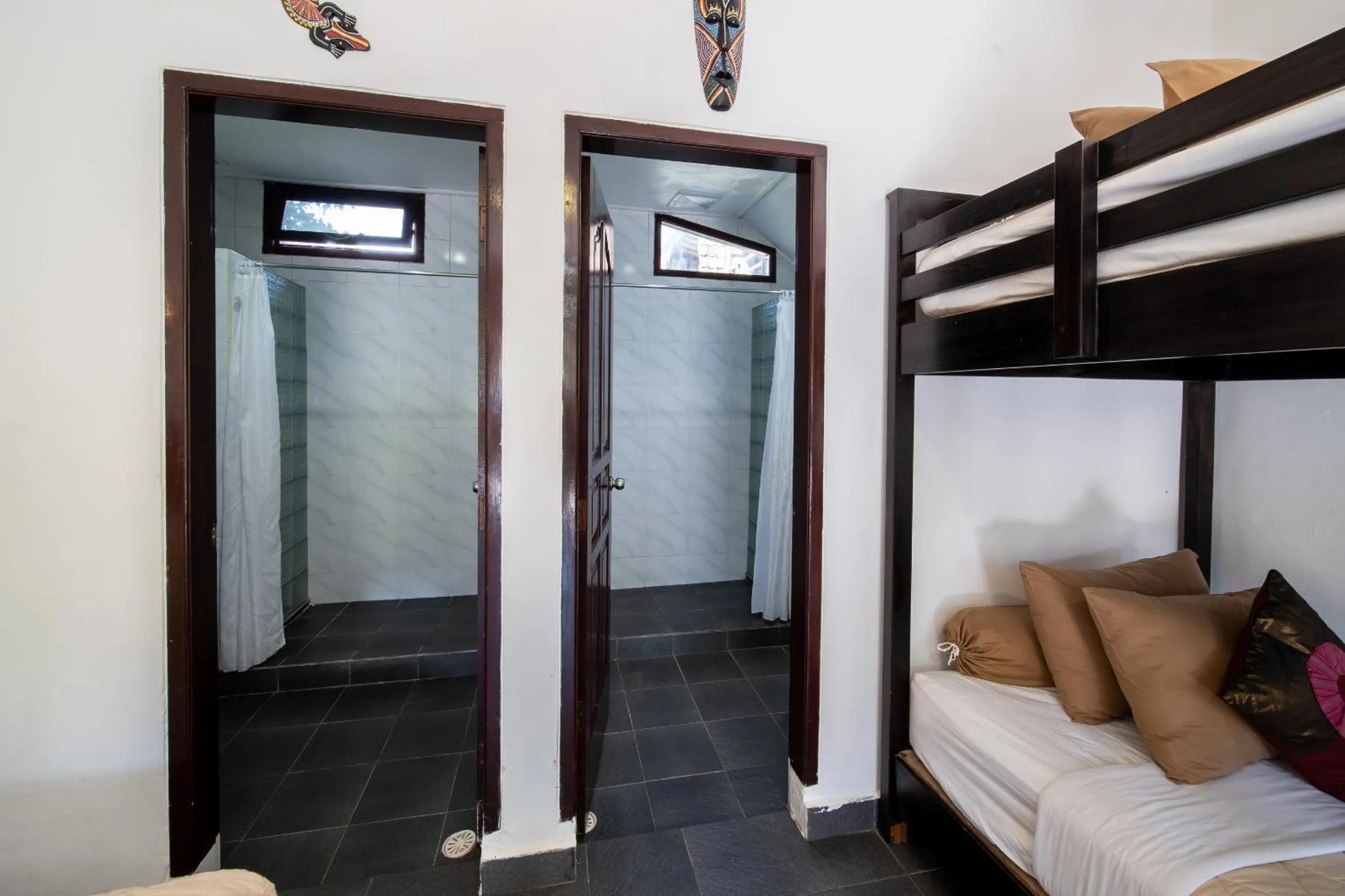 Bathroom, Bed in Absolute Scuba Bali Dive Resort