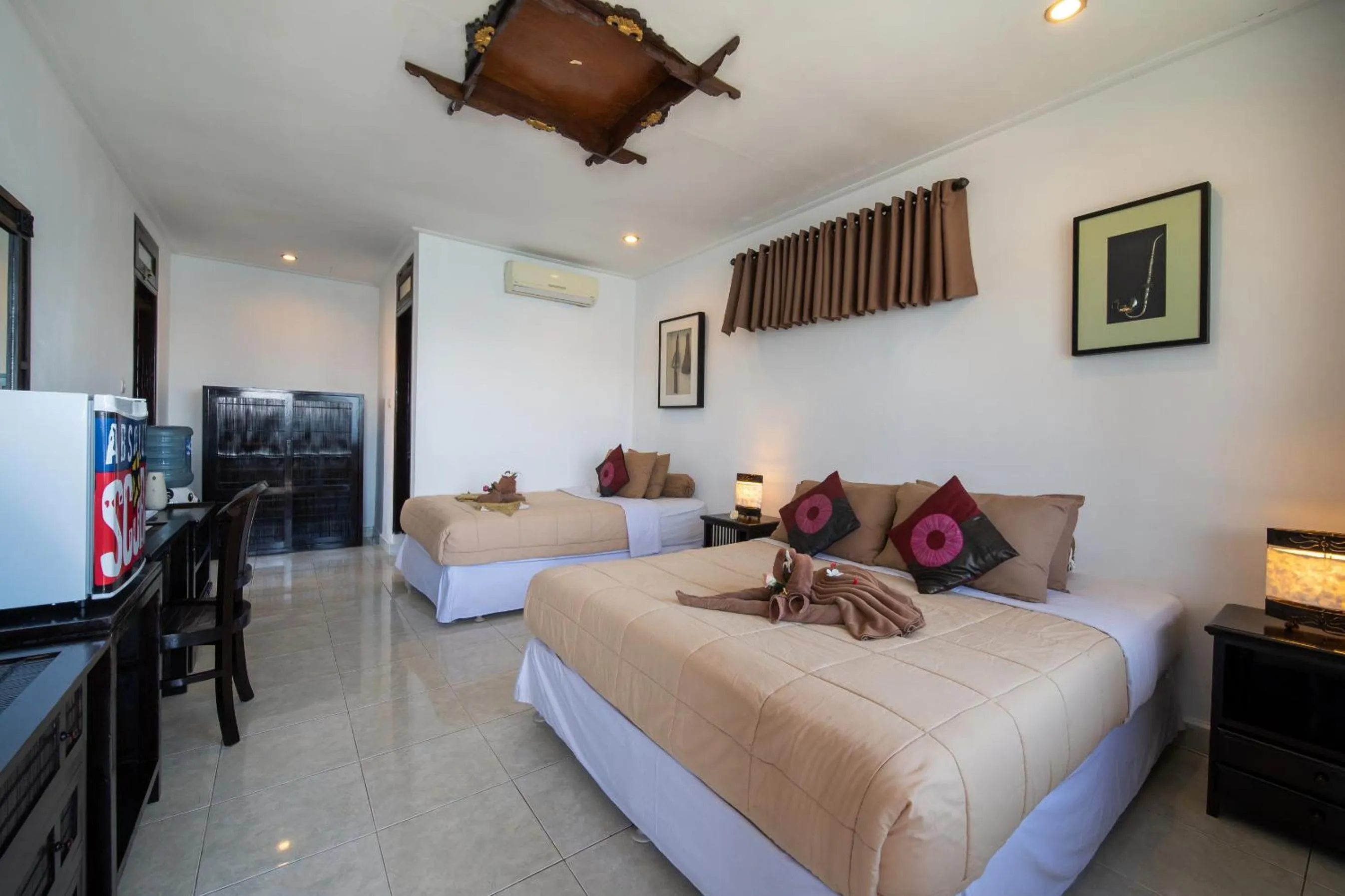 Photo of the whole room, Bed in Absolute Scuba Bali Dive Resort