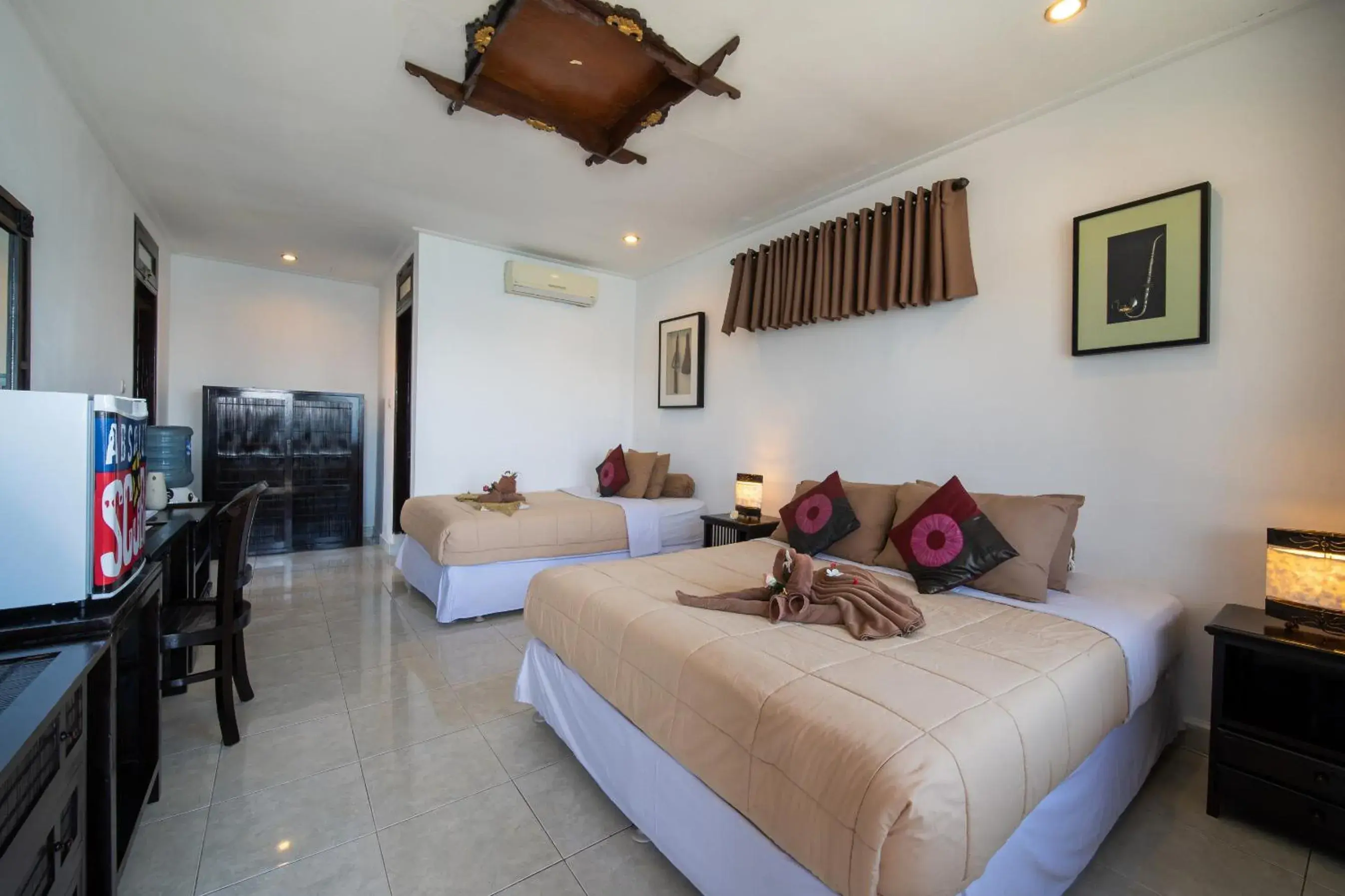 Photo of the whole room, Bed in Absolute Scuba Bali Dive Resort Photo of the whole room, Bed in Absolute Scuba Bali Dive Resort