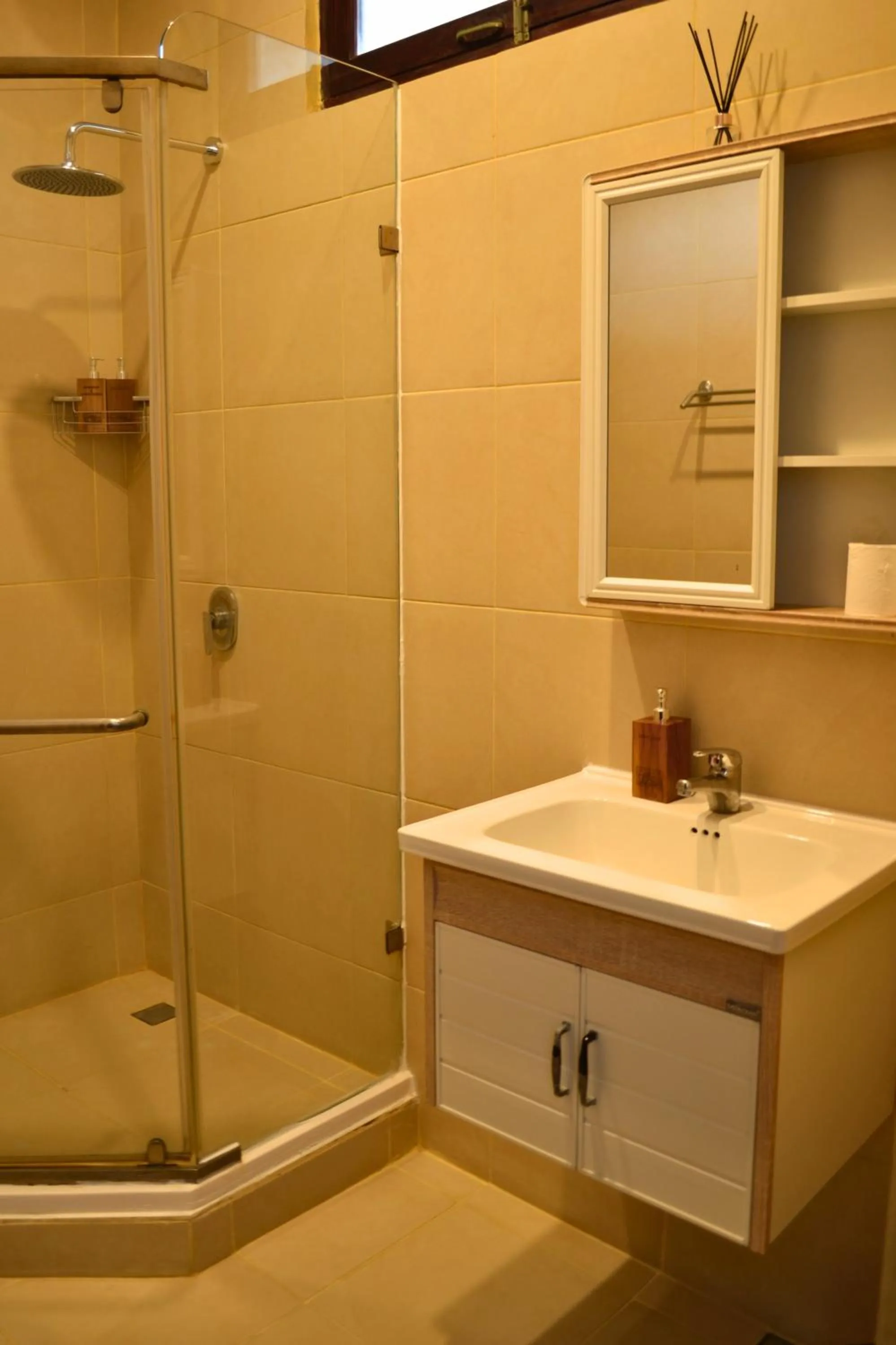 Shower in Absolute Scuba Bali Dive Resort