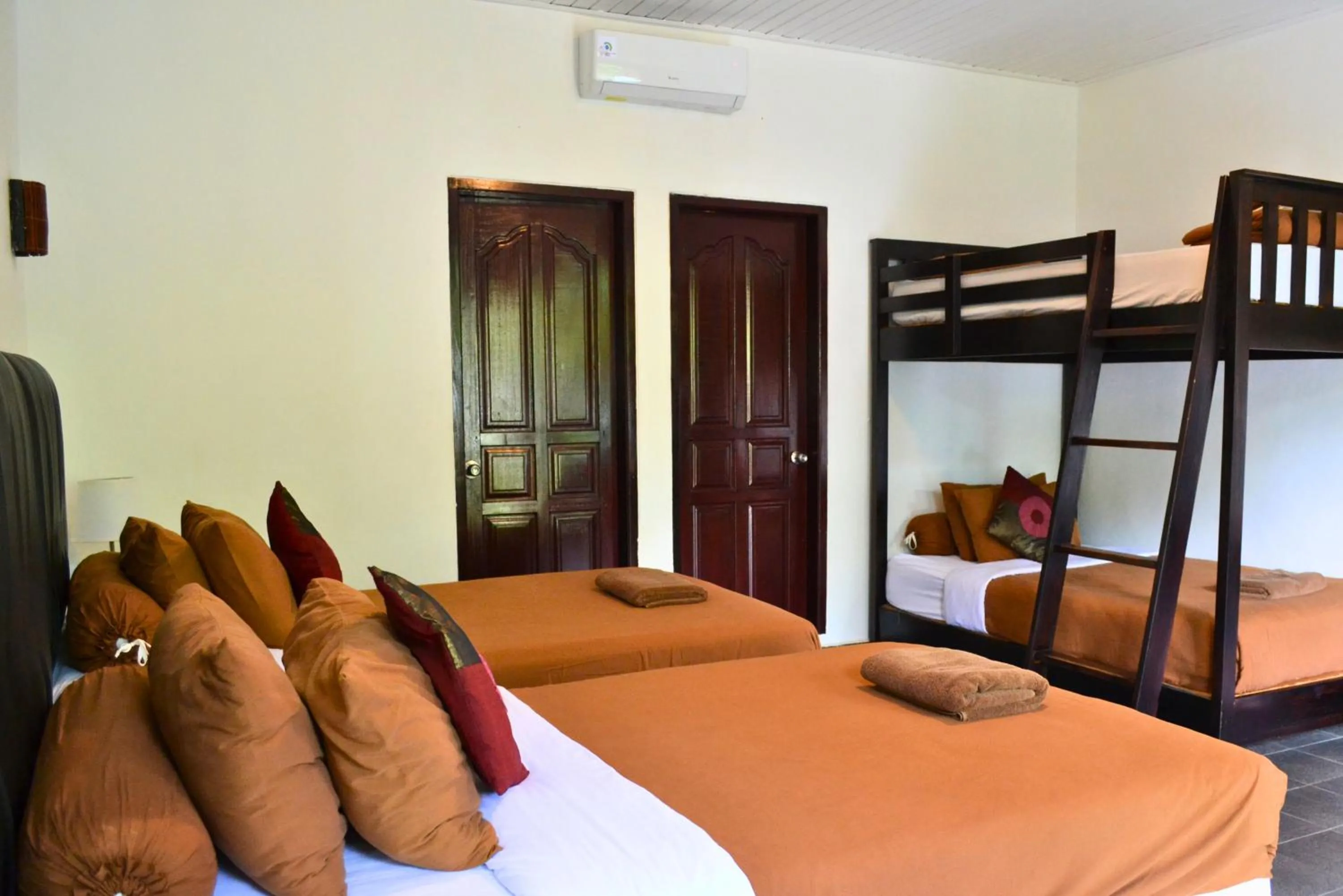 Patio, Bed in Absolute Scuba Bali Dive Resort