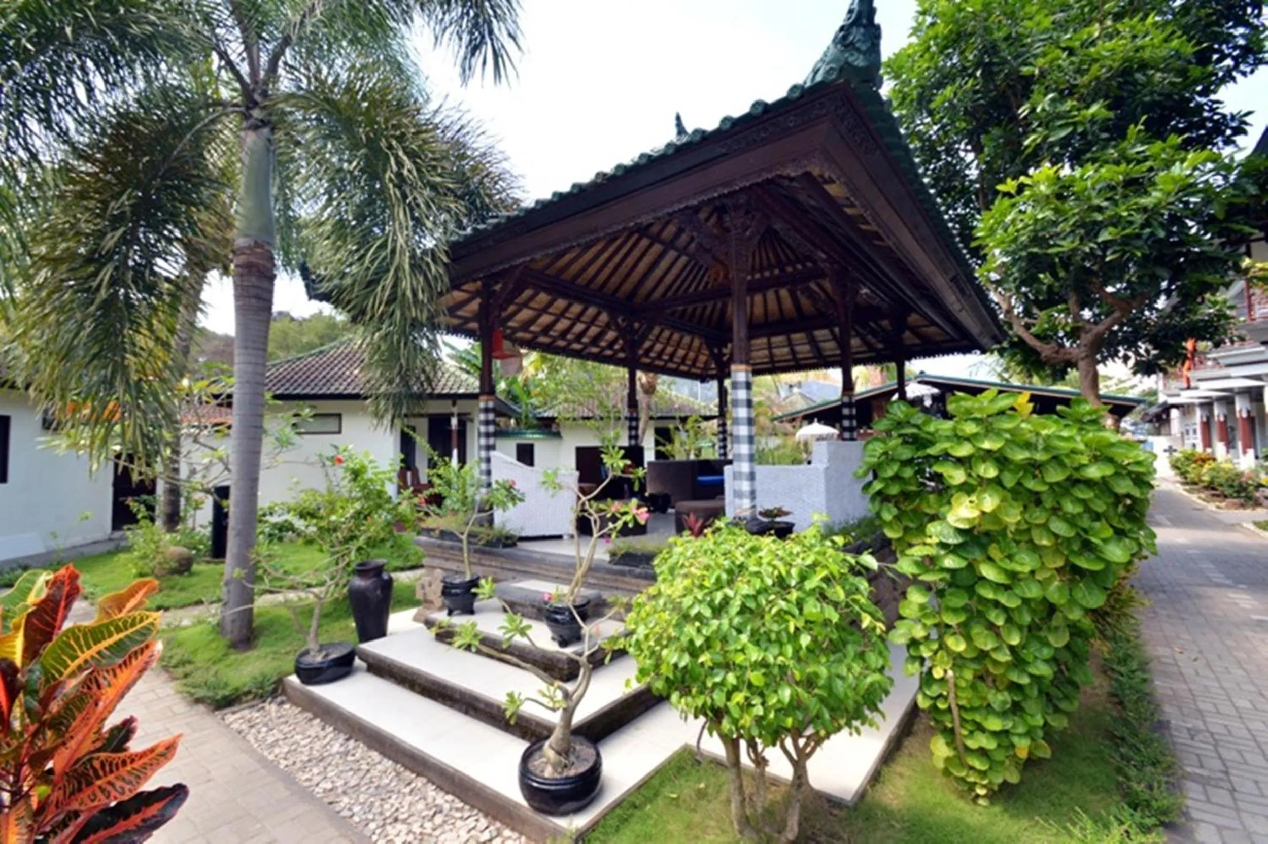 Property building in Absolute Scuba Bali Dive Resort