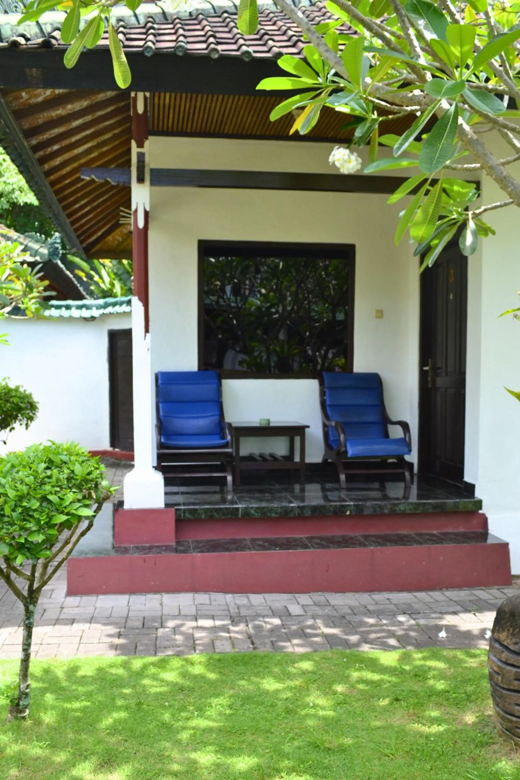 Patio in Absolute Scuba Bali Dive Resort