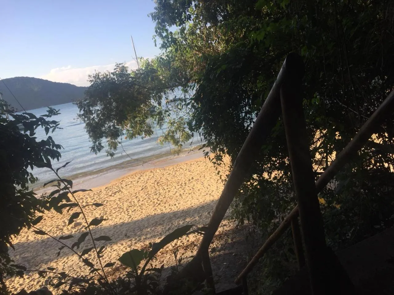 Beach in Praia Comprida Flats