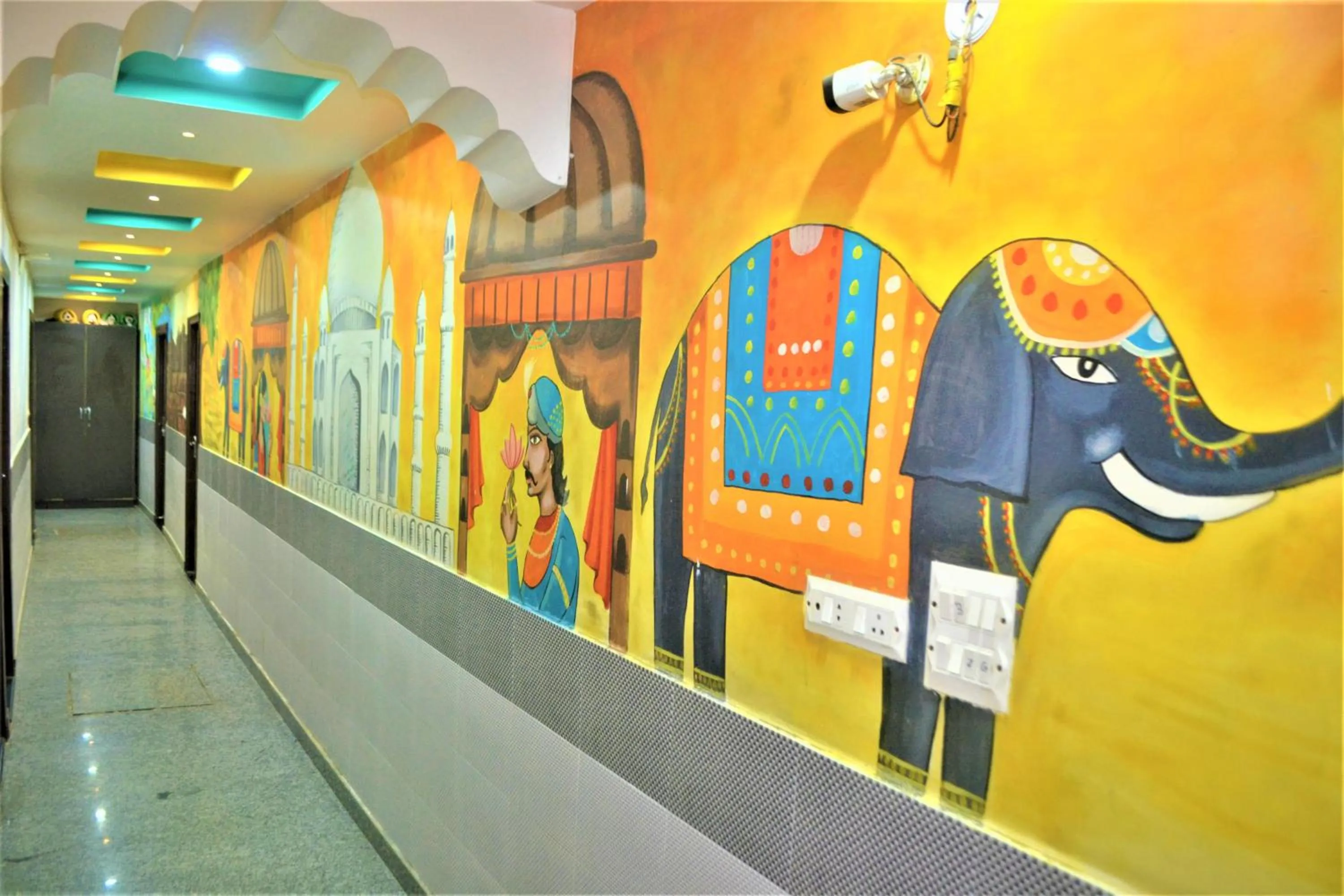 Property building in Bedweiser Backpackers Hostel