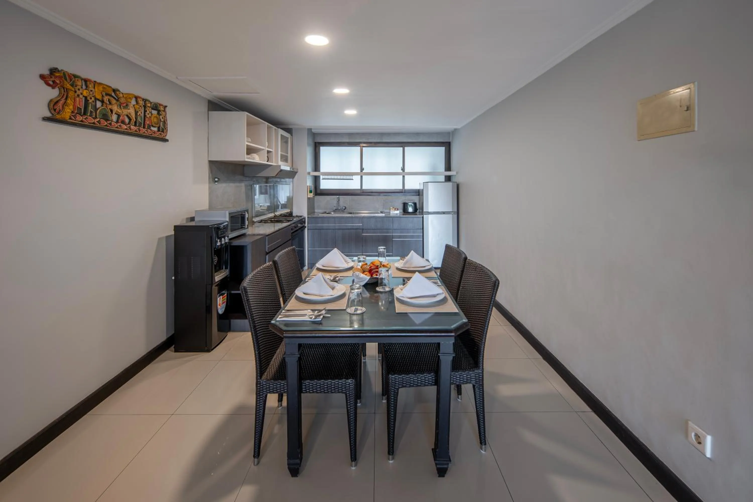 kitchen in Prime Plaza Suites Sanur – Bali