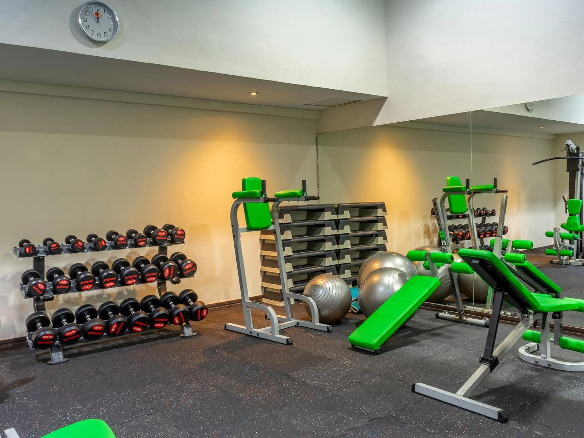 Fitness centre/facilities in Discovery Kartika Plaza Hotel