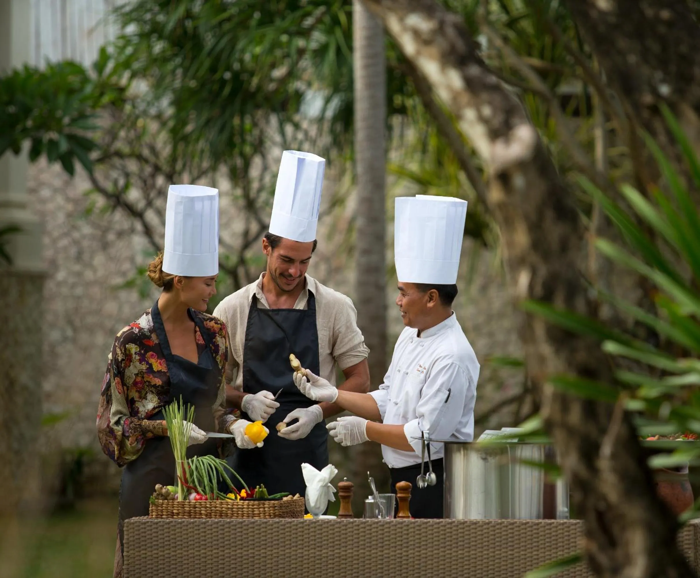 BBQ facilities in The Royal Santrian