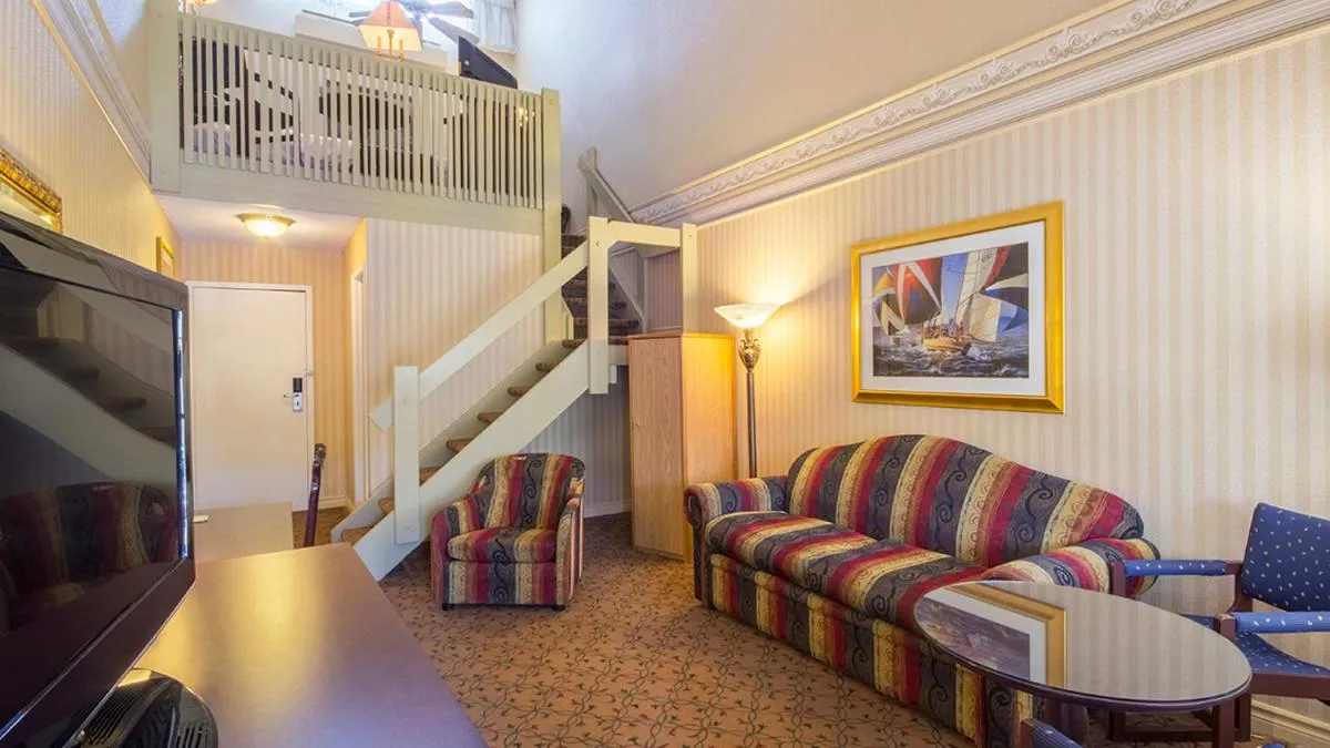 Living room in Auberge Québec