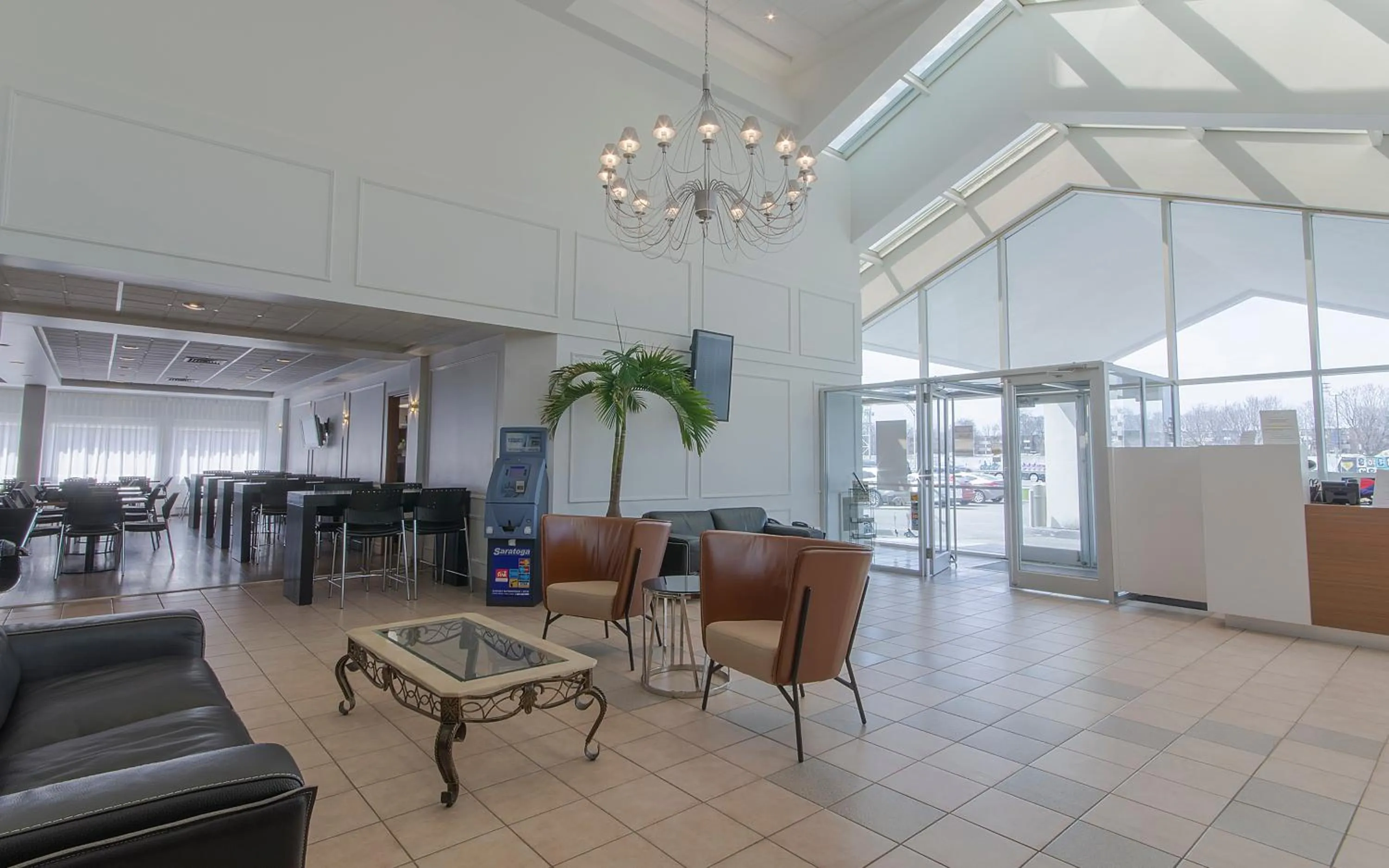 Lobby or reception in Auberge Québec