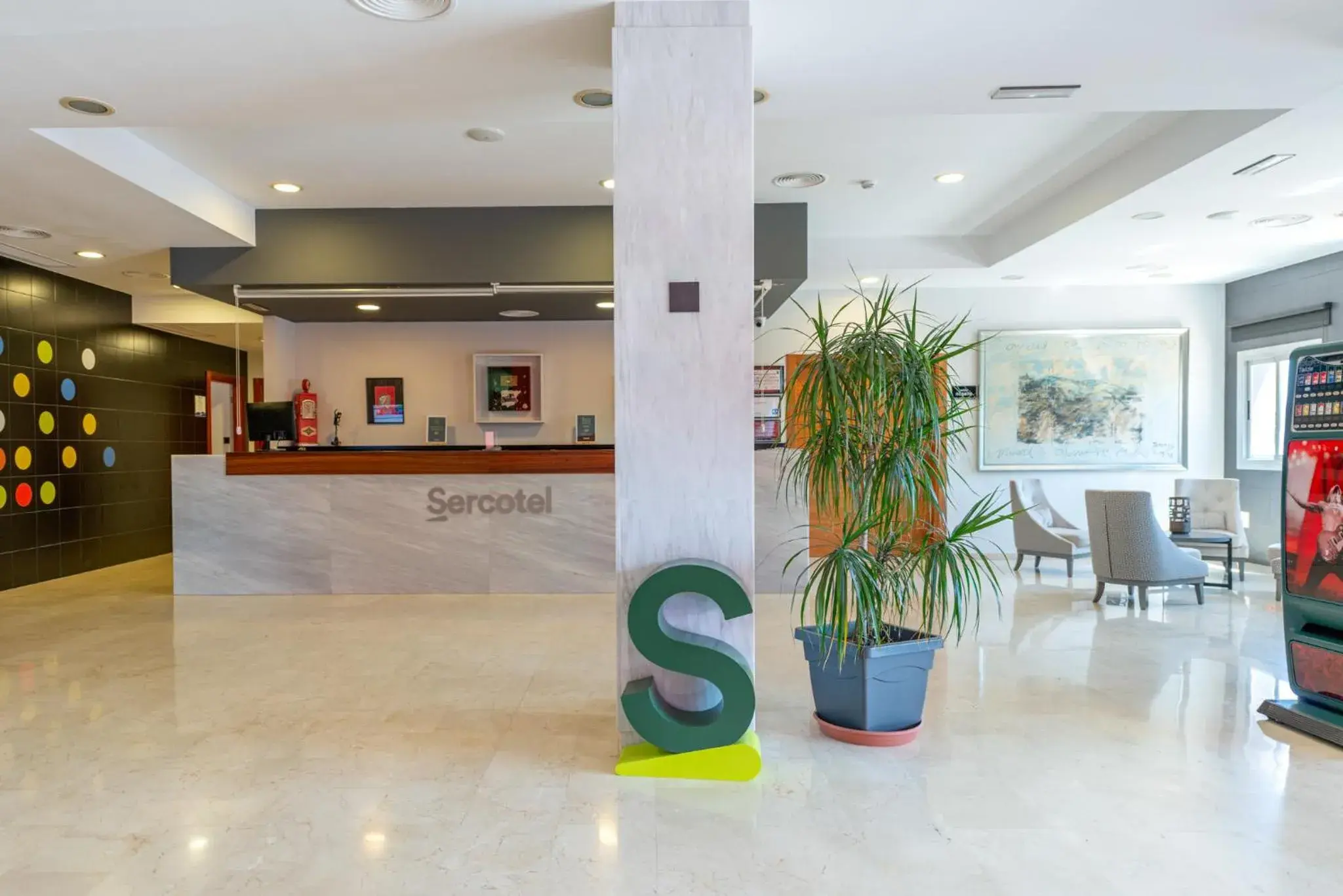 Lobby or reception in Sercotel Riscal Lobby or reception in Sercotel Riscal