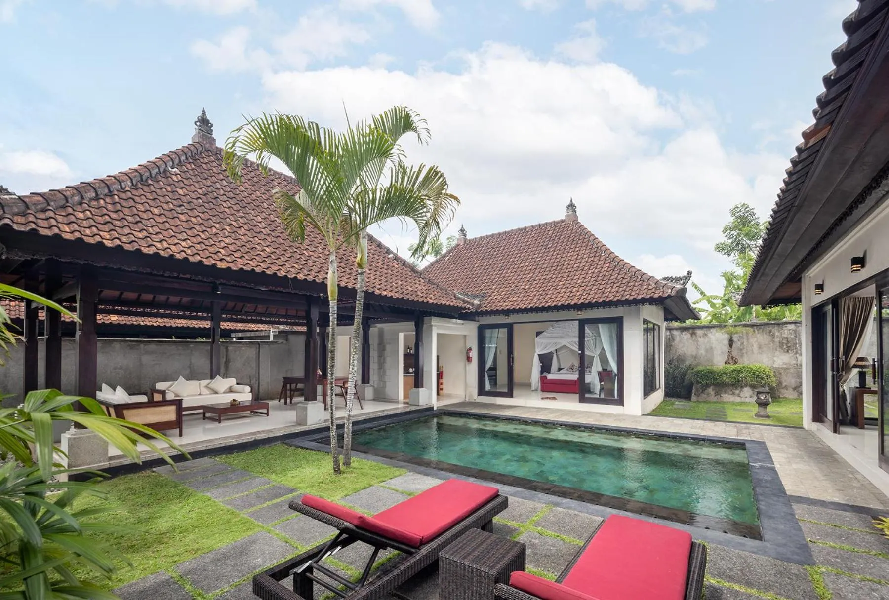 Property building in Santi Mandala Villa & Spa