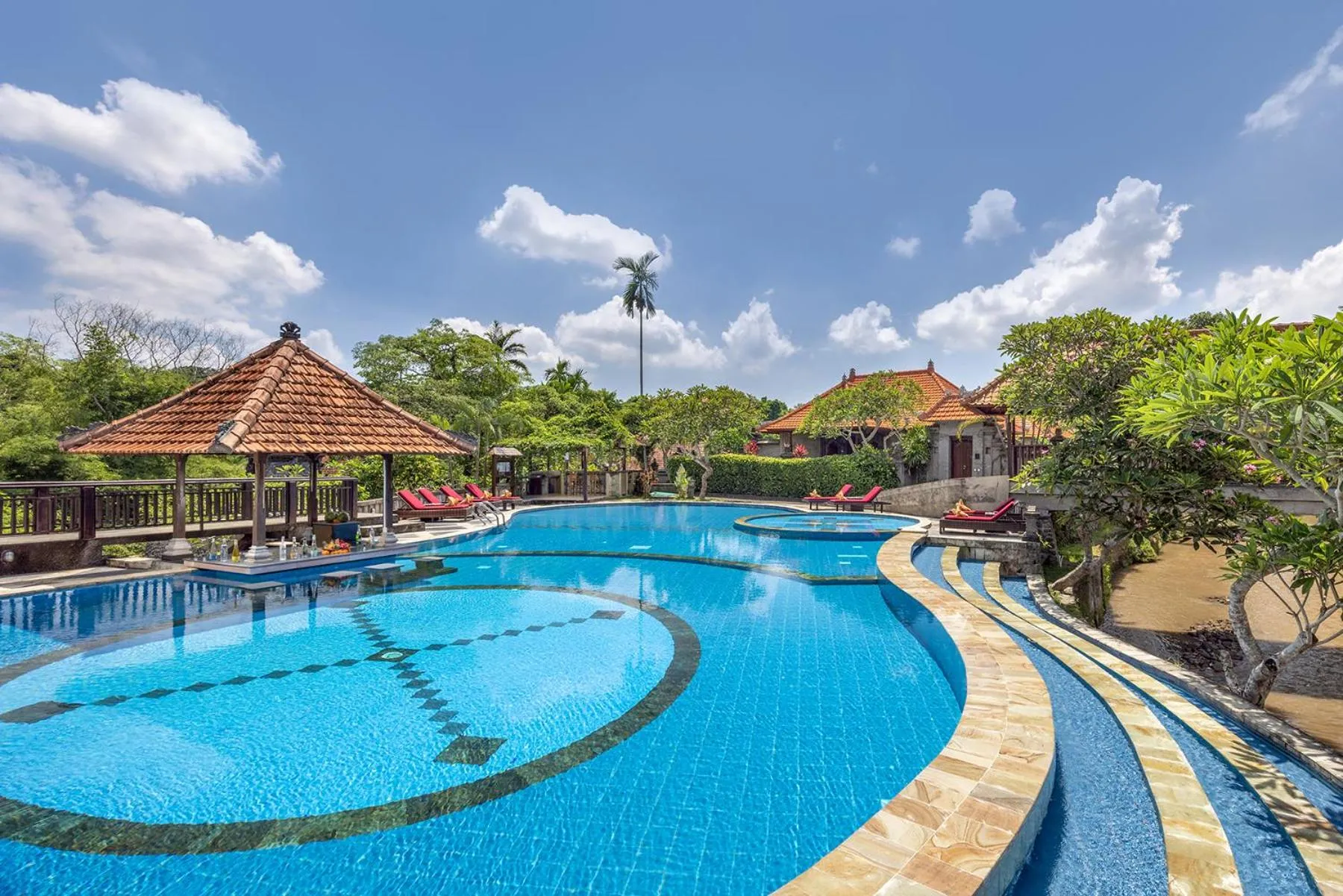 Swimming pool in Santi Mandala Villa & Spa
