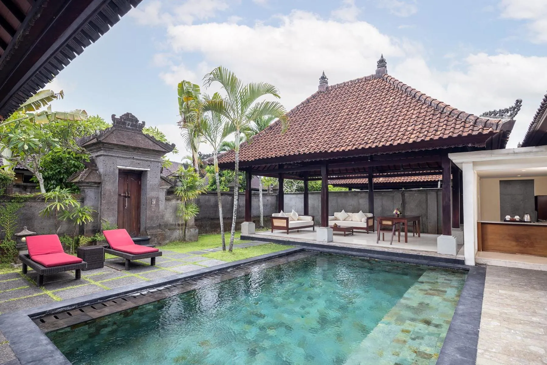 Property building in Santi Mandala Villa & Spa