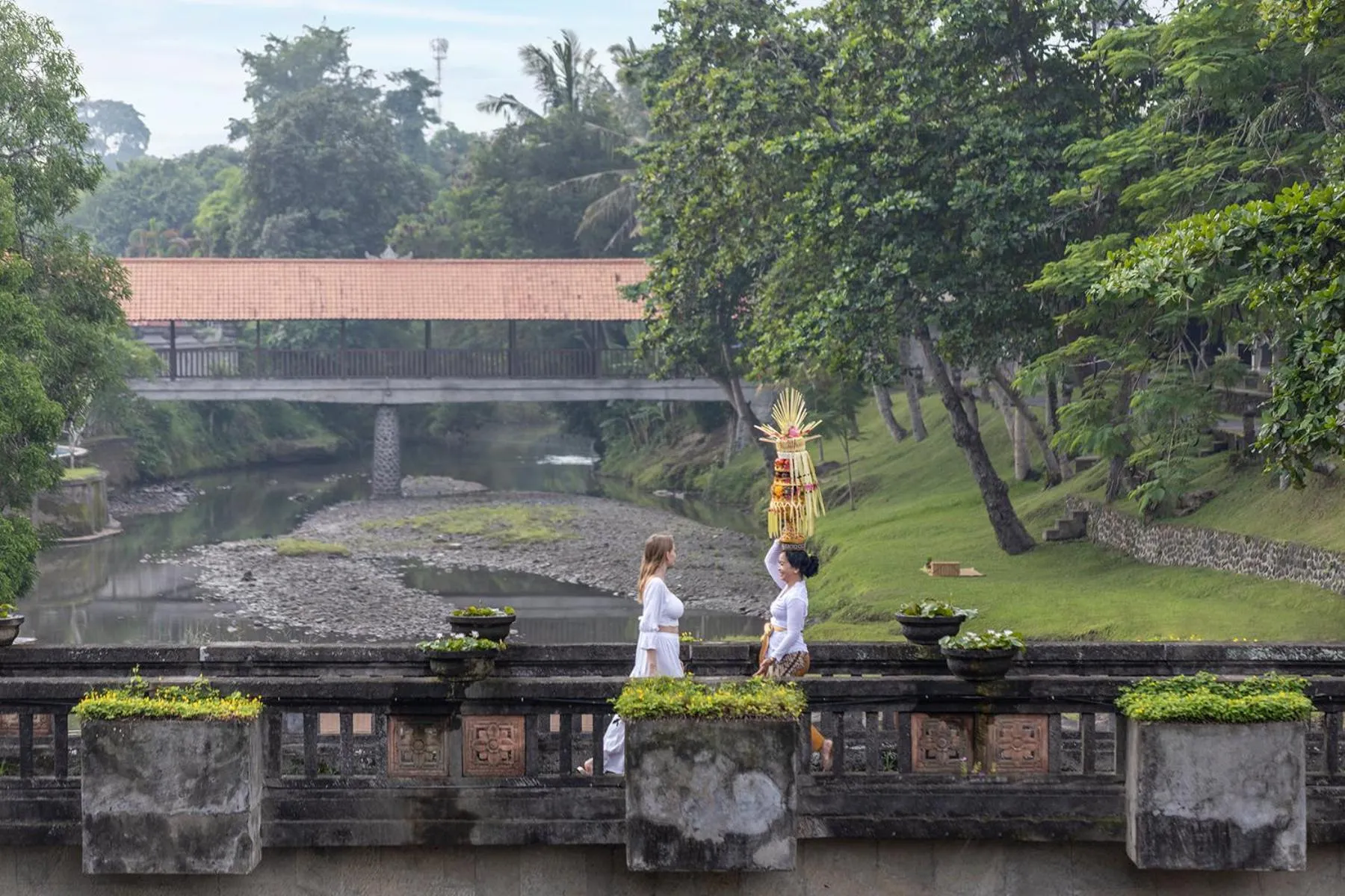 Property building in Santi Mandala Villa & Spa