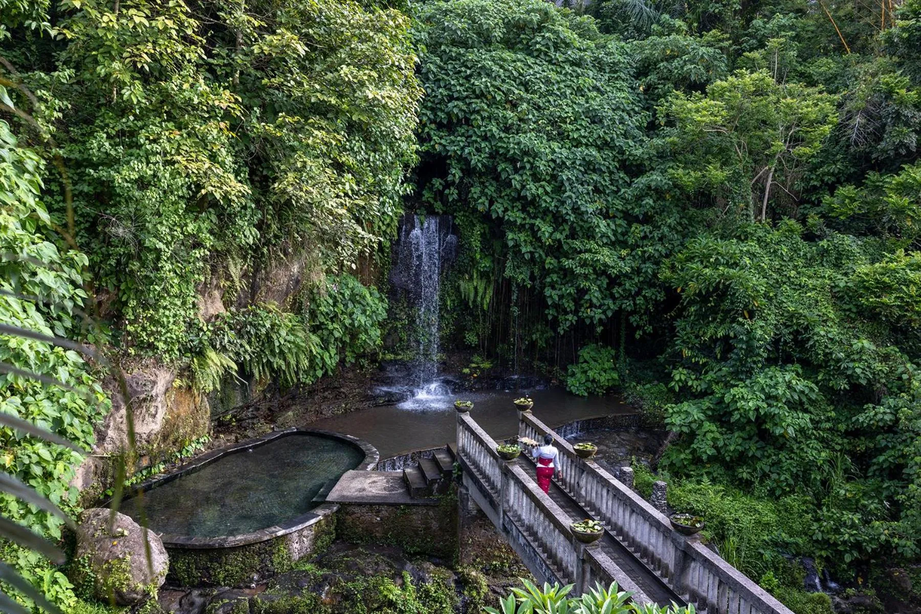 Property building in Santi Mandala Villa & Spa