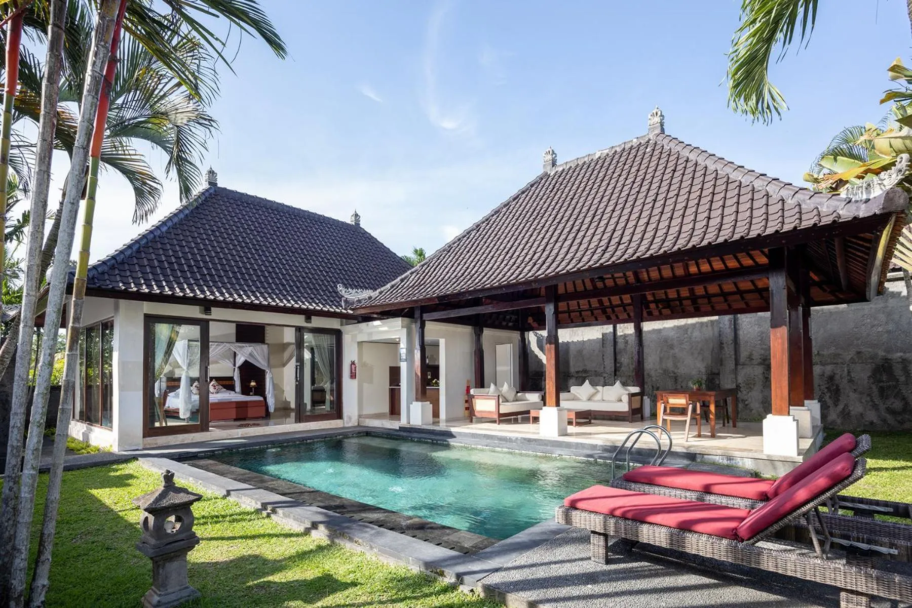 Property building in Santi Mandala Villa & Spa