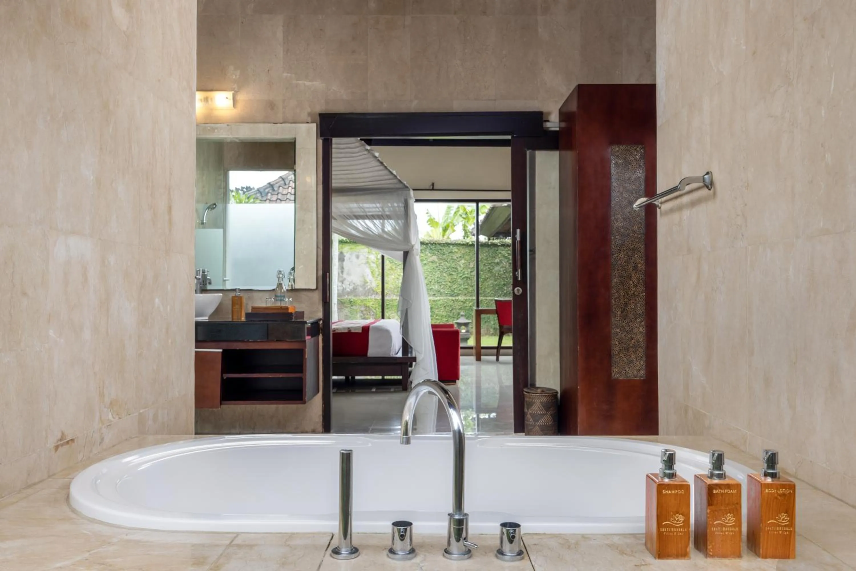 Property building in Santi Mandala Villa & Spa