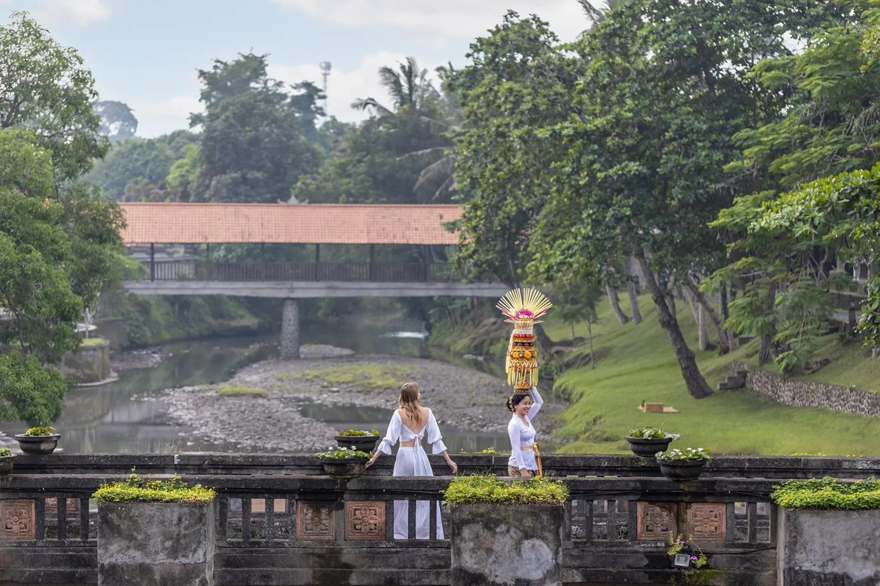 Property building in Santi Mandala Villa & Spa