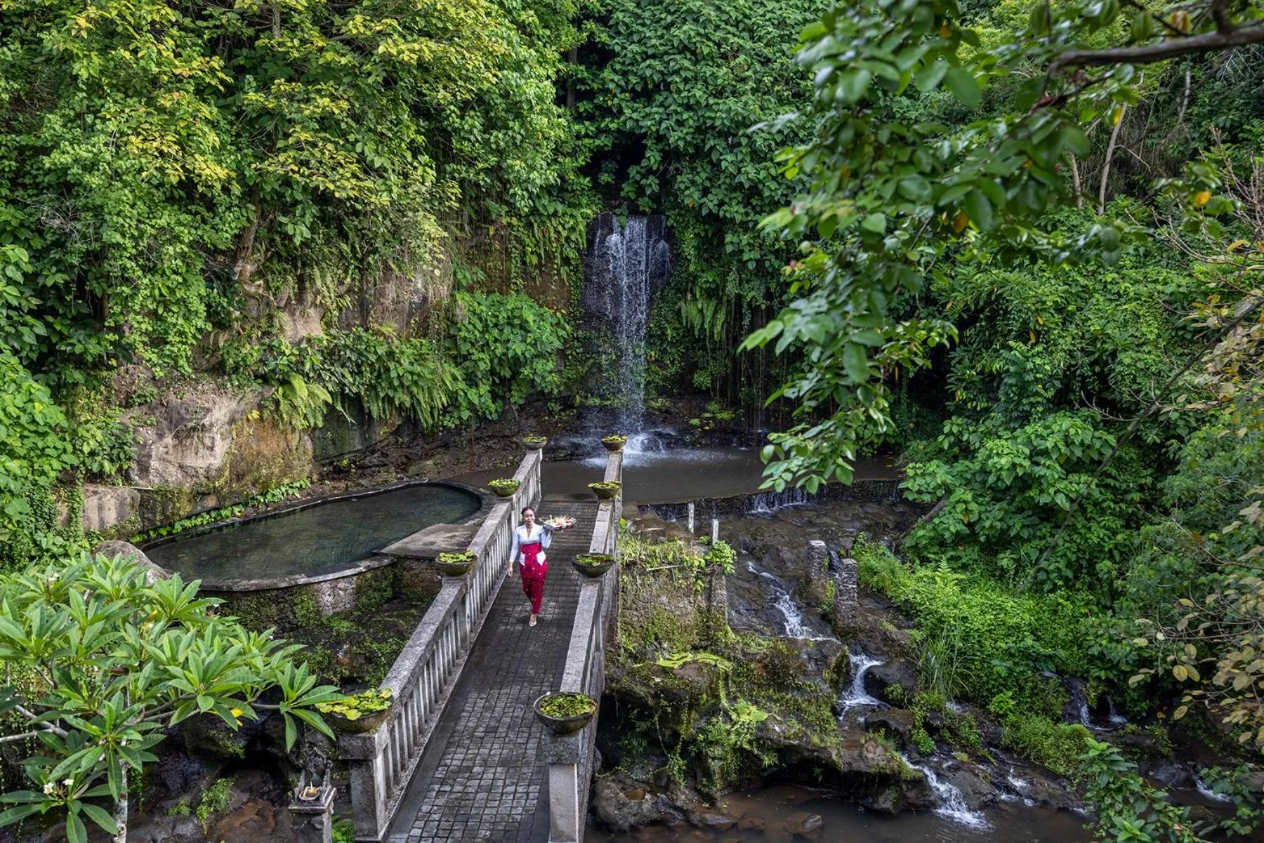 Property building in Santi Mandala Villa & Spa