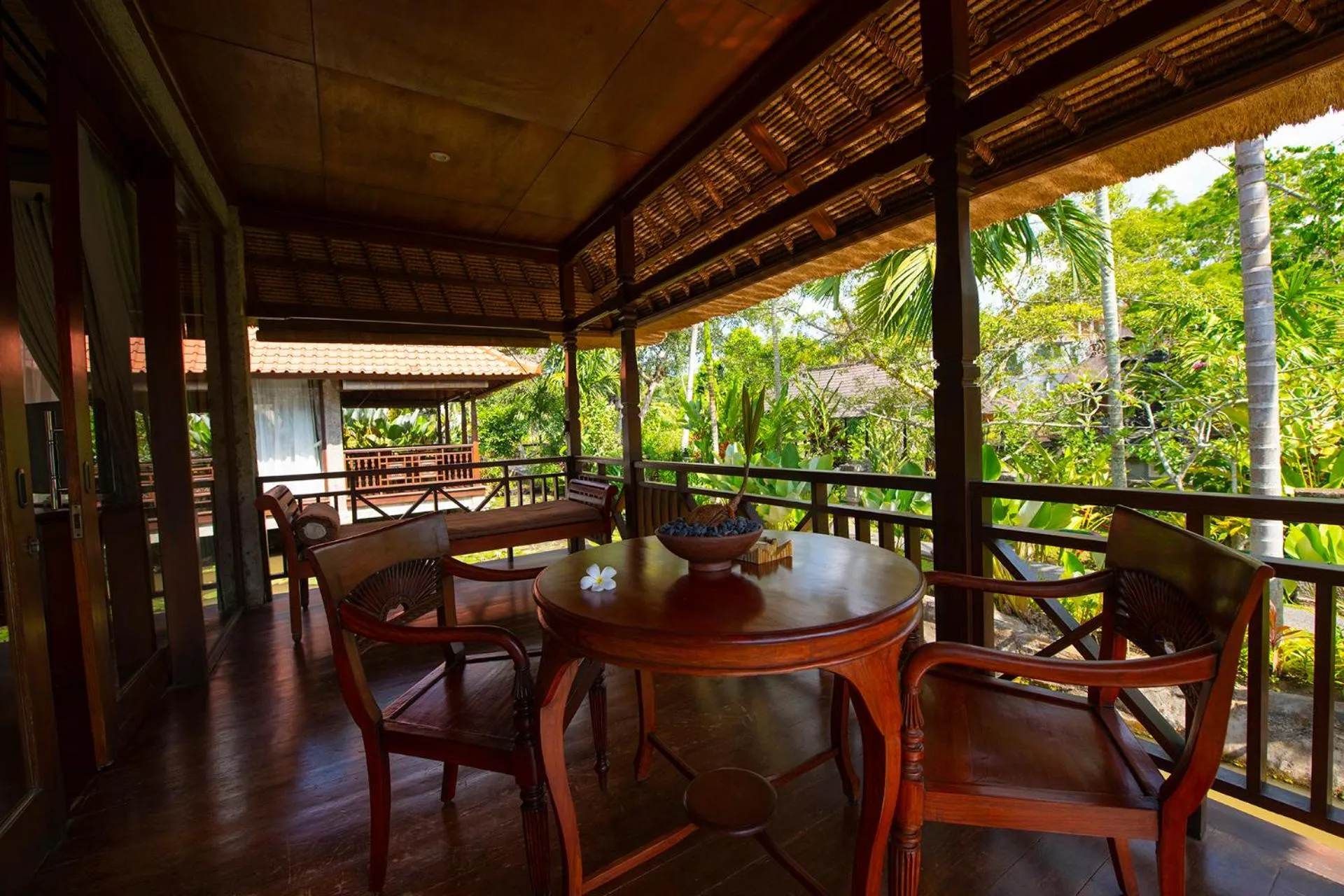 Balcony/Terrace in Santi Mandala Villa & Spa